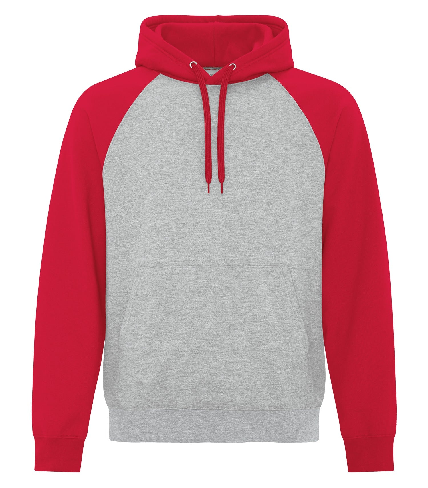 Everyday - ATC™ EVERYDAY FLEECE TWO TONE HOODIE. - ATCF2550 Athletic Heather Red ATCF2550 Everyday