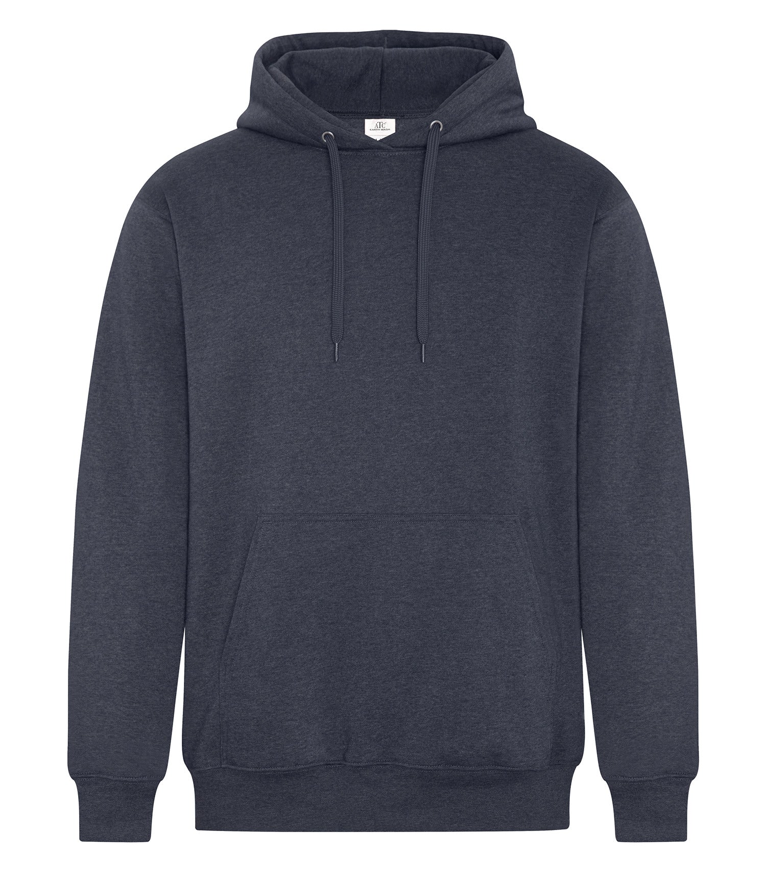 Premium ATC_EarthWash - ATC™ EARTH WASH® TOURBILLON FLEECE HOODIE. - ATCF6500 | Custom Embroidery Available - Fast Turnaround Earth Navy ATC_EarthWash ATCF6500