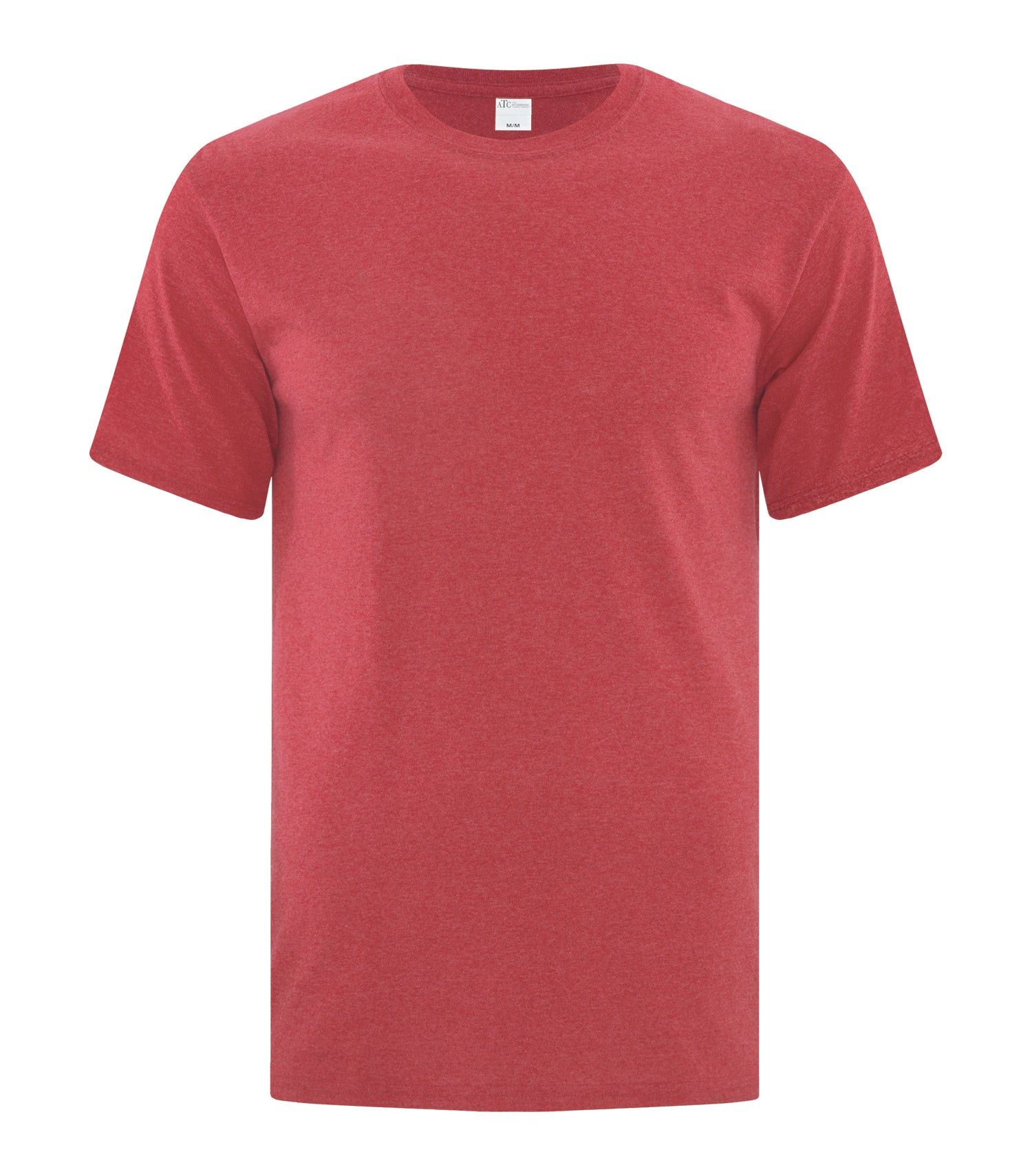 Everyday - ATC™ EVERYDAY SIDE SEAM TEE. - ATCS1000 Heather Red** ATCS1000 Everyday