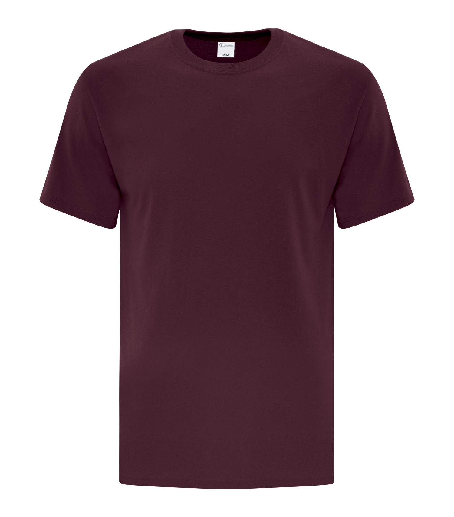 Everyday - ATC™ EVERYDAY SIDE SEAM TEE. - ATCS1000 Maroon ATCS1000 Everyday