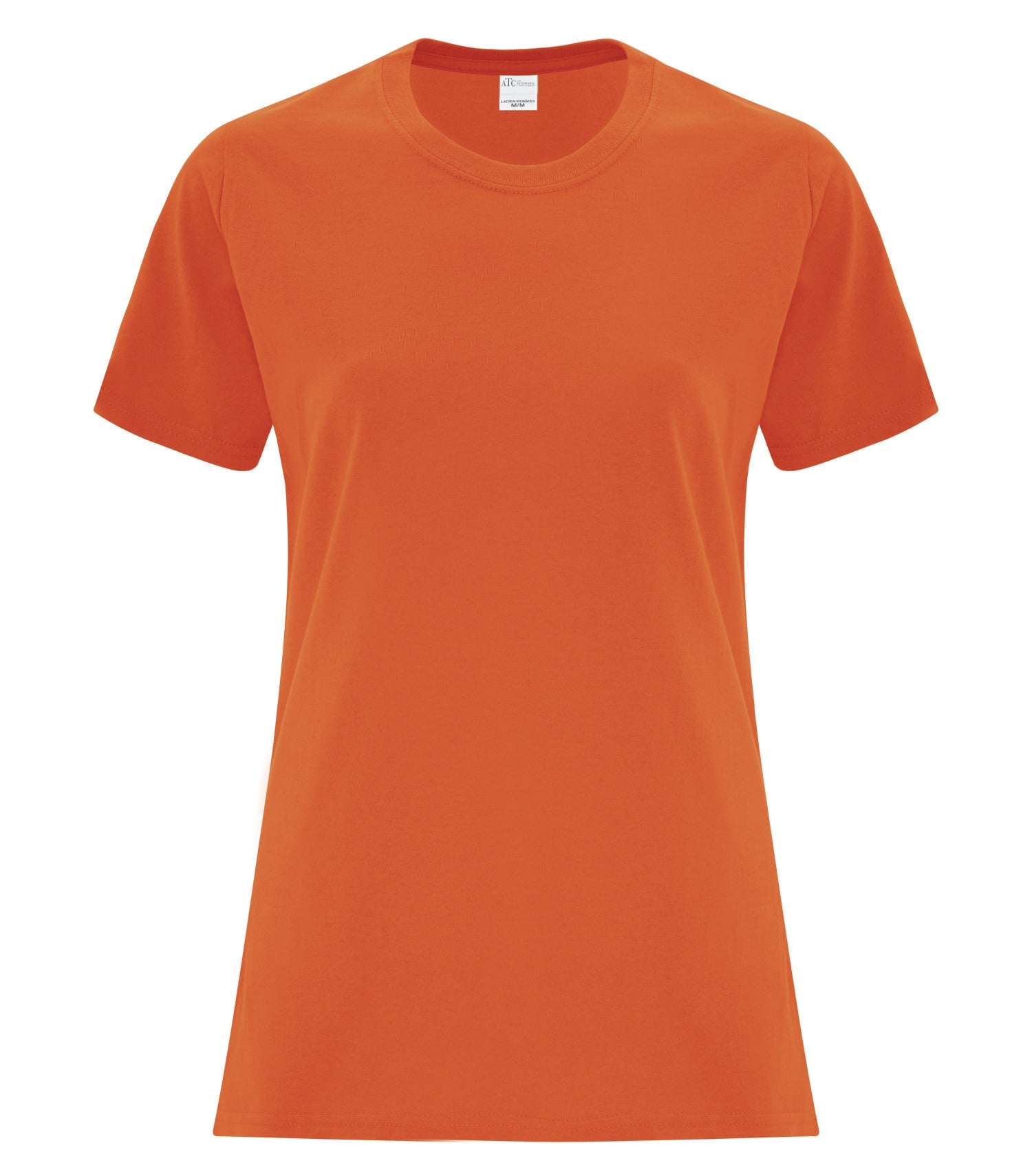 Everyday - ATC™ EVERYDAY SIDE SEAM LADIES' TEE. - ATCS1000L Orange ATCS1000L Everyday