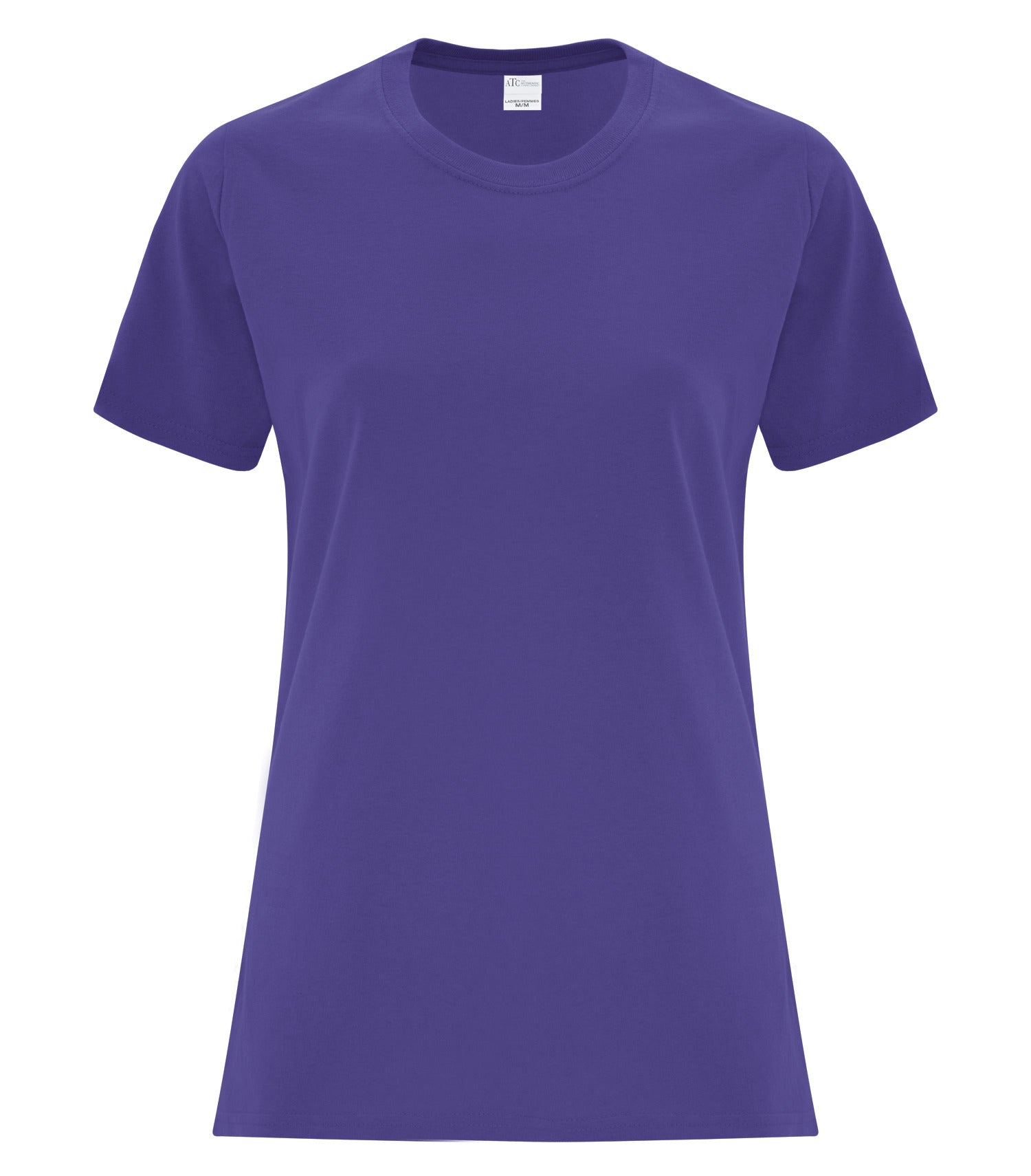 Everyday - ATC™ EVERYDAY SIDE SEAM LADIES' TEE. - ATCS1000L Purple ATCS1000L Everyday