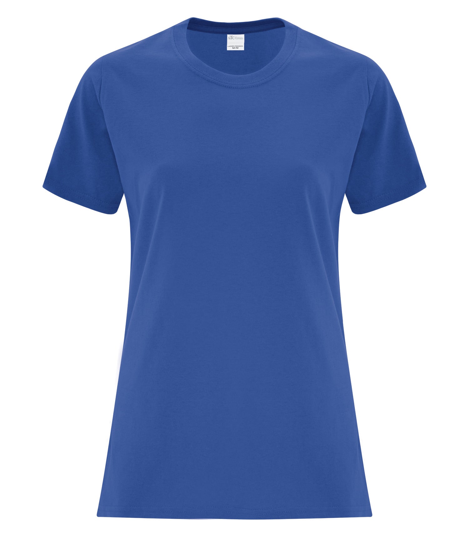 Everyday - ATC™ EVERYDAY SIDE SEAM LADIES' TEE. - ATCS1000L Royal ATCS1000L Everyday