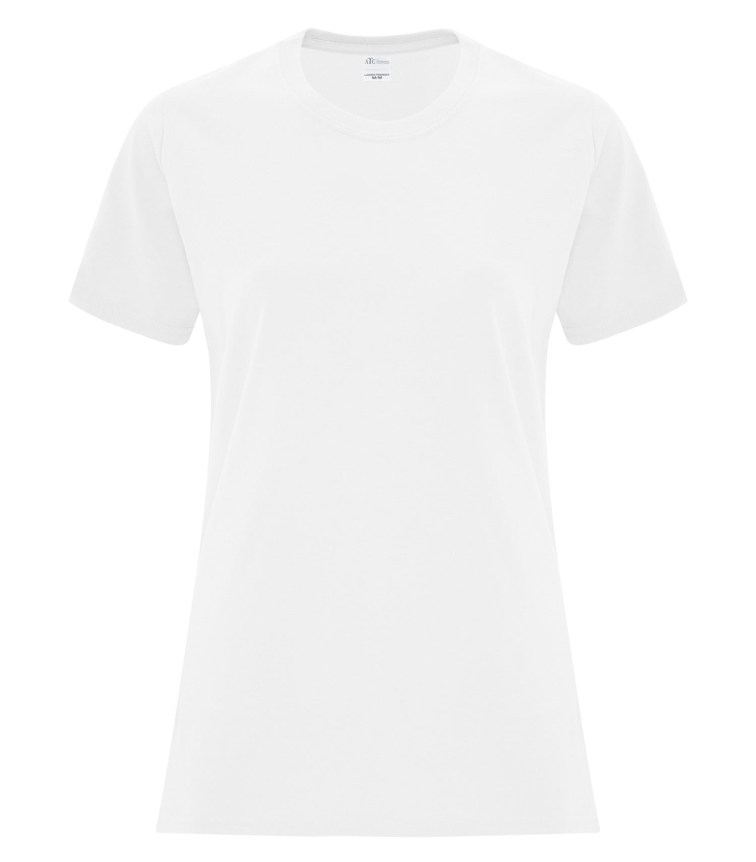 Everyday - ATC™ EVERYDAY SIDE SEAM LADIES' TEE. - ATCS1000L White ATCS1000L Everyday