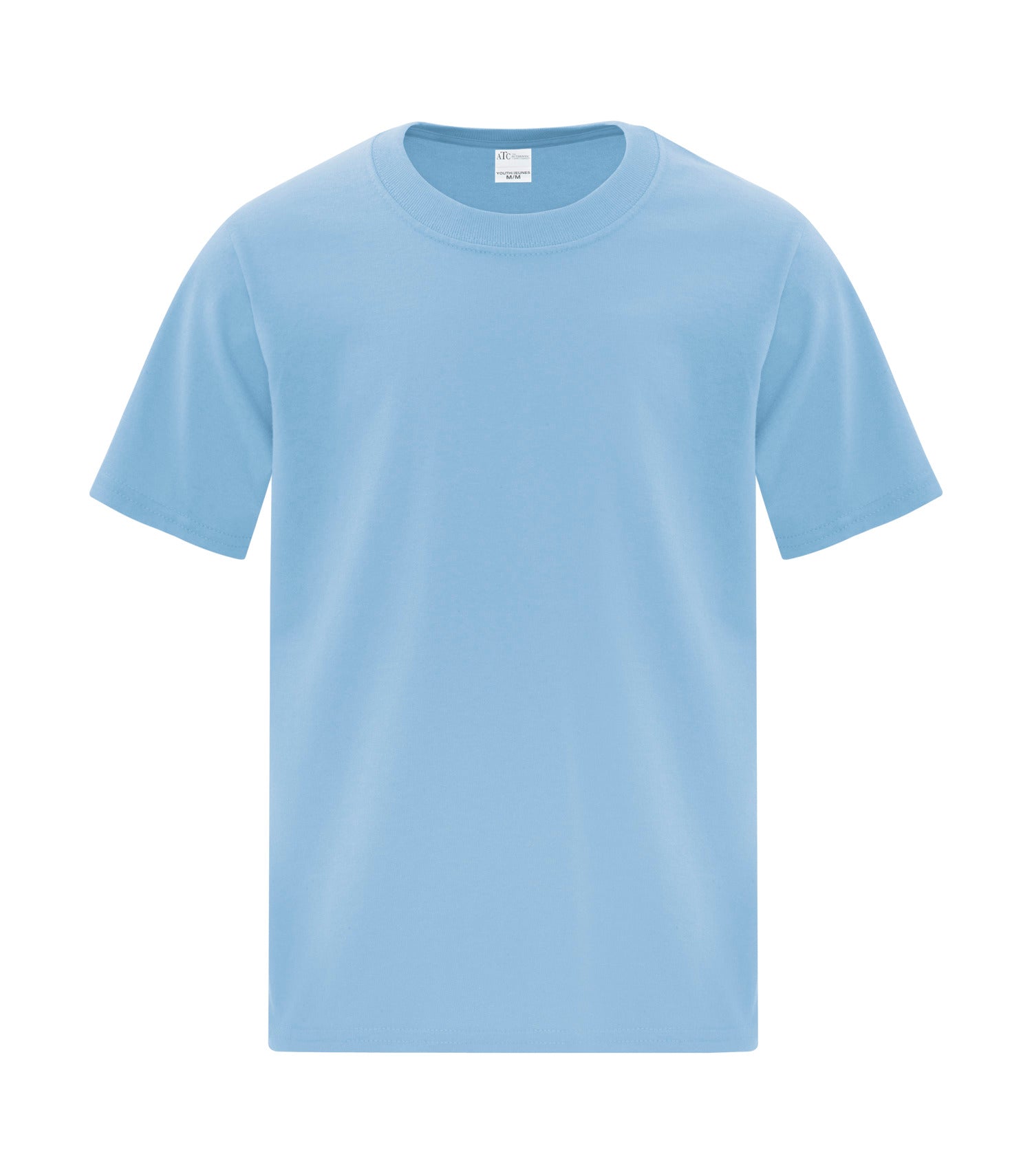 Everyday - ATC™ EVERYDAY SIDE SEAM YOUTH TEE. - ATCS1000Y Light Blue ATCS1000Y Everyday