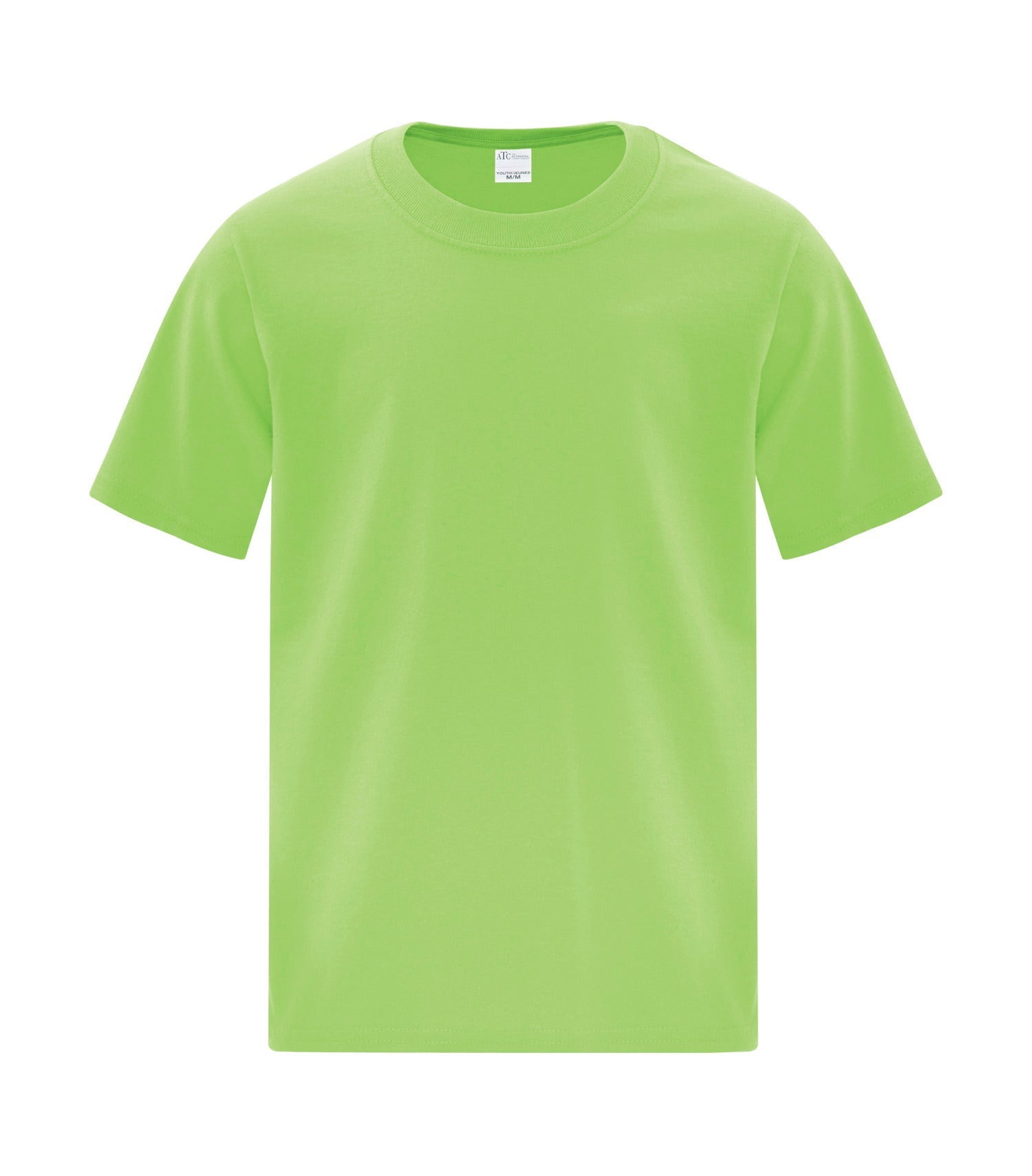 Everyday - ATC™ EVERYDAY SIDE SEAM YOUTH TEE. - ATCS1000Y Lime ATCS1000Y Everyday
