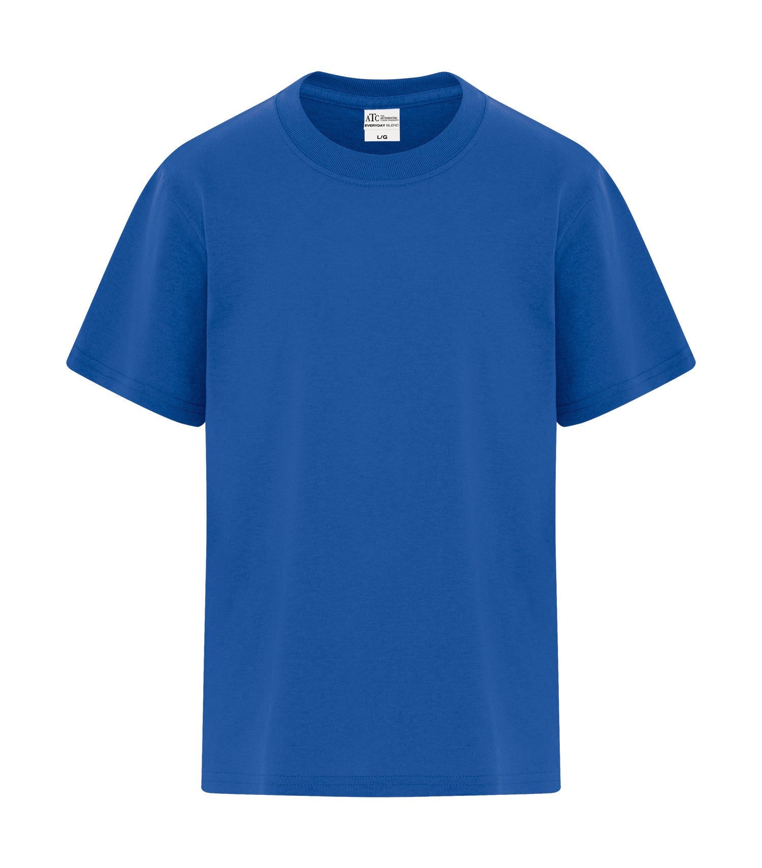 Everyday - ATC™ EVERYDAY BLEND SIDE SEAM YOUTH TEE. - ATCS5050Y Royal ATCS5050Y Everyday