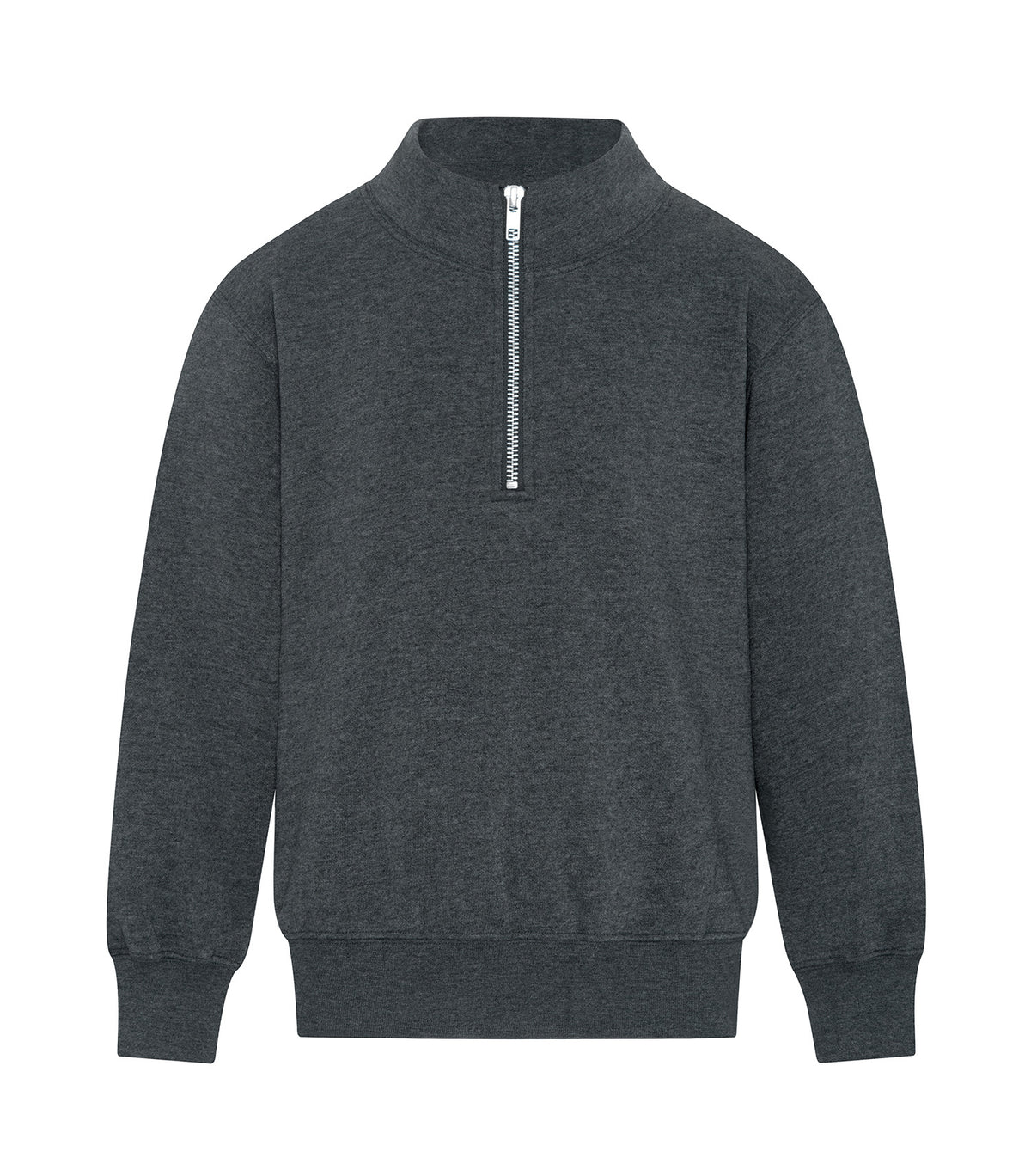 ATC Everyday Collection ATCY2700, Everyday Fleece 1/4 Zip Youth Sweatshirt, Team Dark Heather