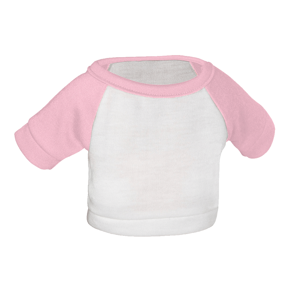 Baseball Tee, 6 Pack pink Baseball Tee embroidable T-Shirt Whatzupwiththat! Bearwear