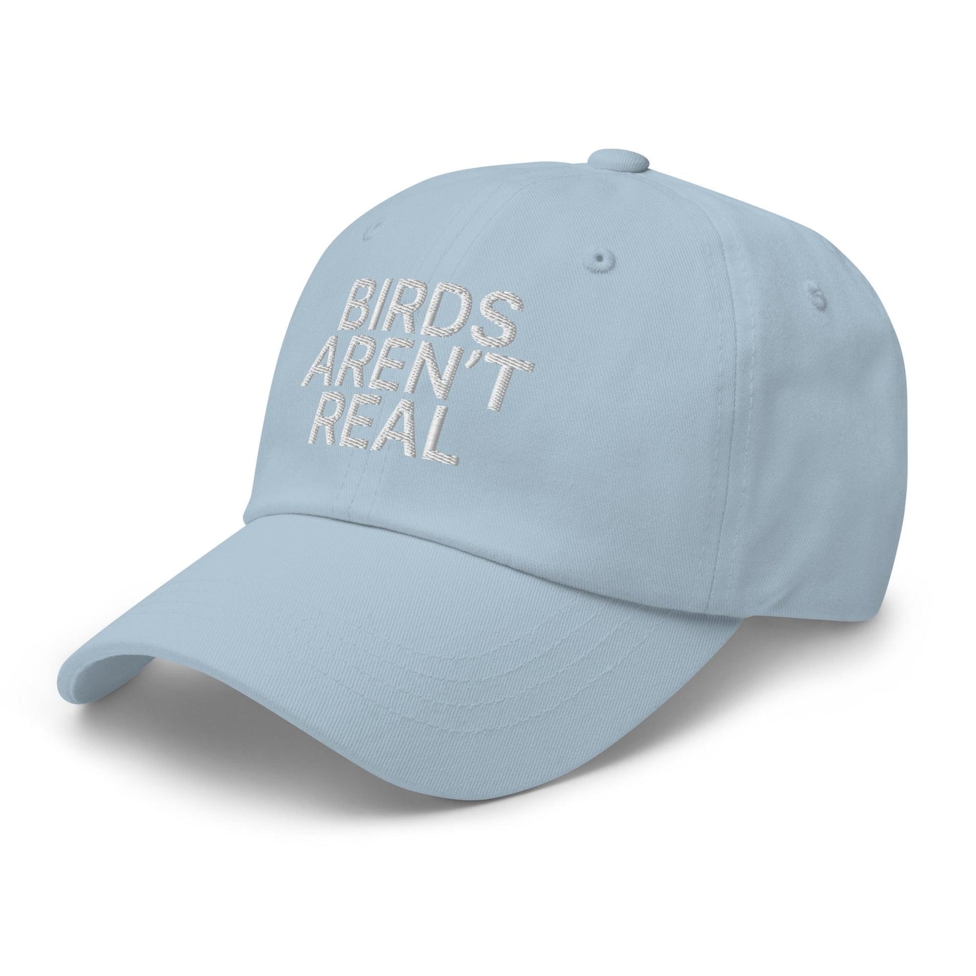 Birds Aren't Real Embroidered Dad Hat Capital Crowns Dad Hats Funny