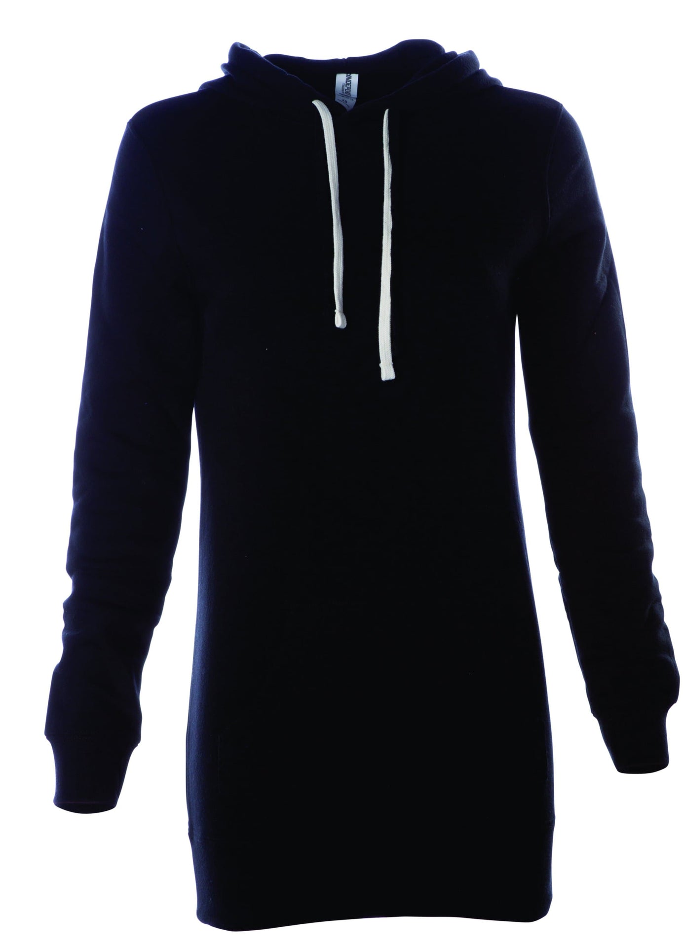 PRM65DRS - Midweight Special Blend Hooded Pullover Dress Black COTTON / POLYESTER FITTED fleece FRENCH TERRY hoodie Hoodie Dress INDEPENDENT MIDWEIGHT PREMIUM PRM65 PRM65DRS pullover PULLOVERS SPECIAL BLEND tearaway WOMEN