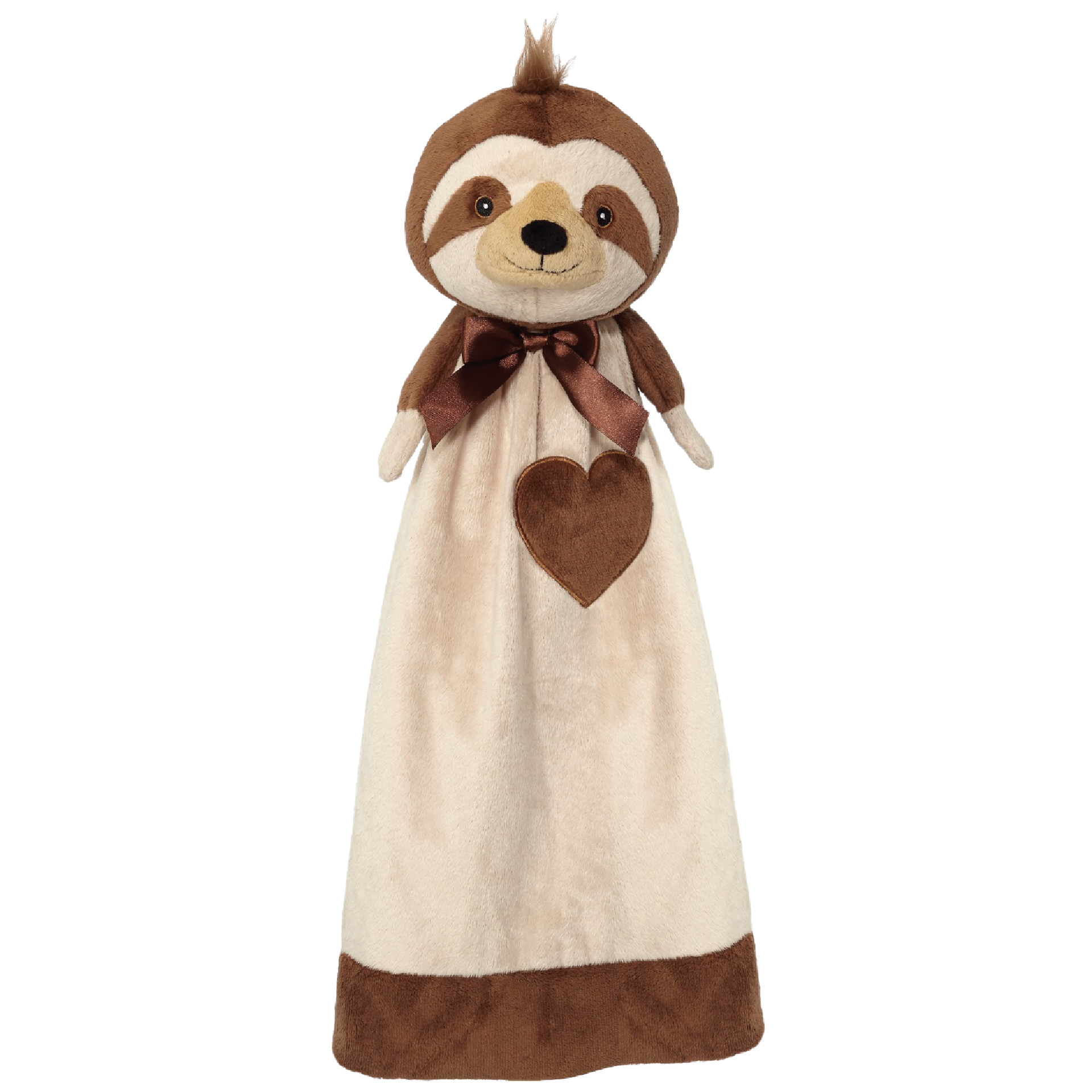 Blankey Buddy Sloth, brown brown blankey embroidable sloth