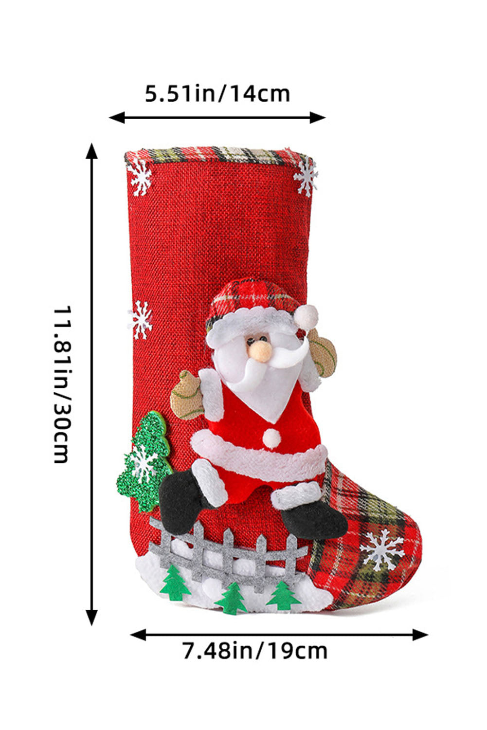 Fiery Red Christmas Holiday Home Hanging Décor Stocking Color Black Color Red Day Christmas red stocking stockings