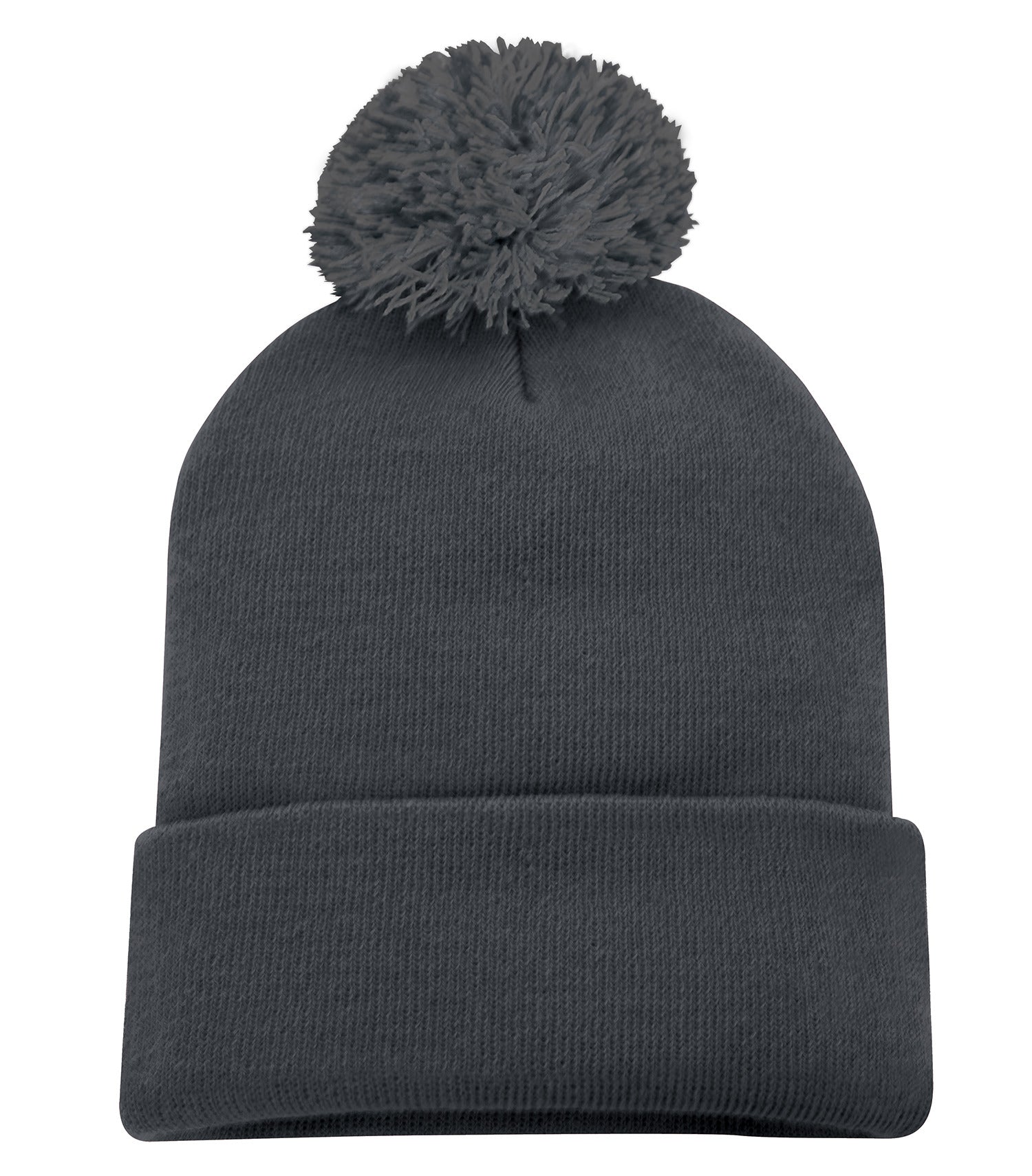 ATC - ATC™ EVERYDAY POM POM CUFF TOQUE. - C1202 Iron Grey OSFA ATC C1202