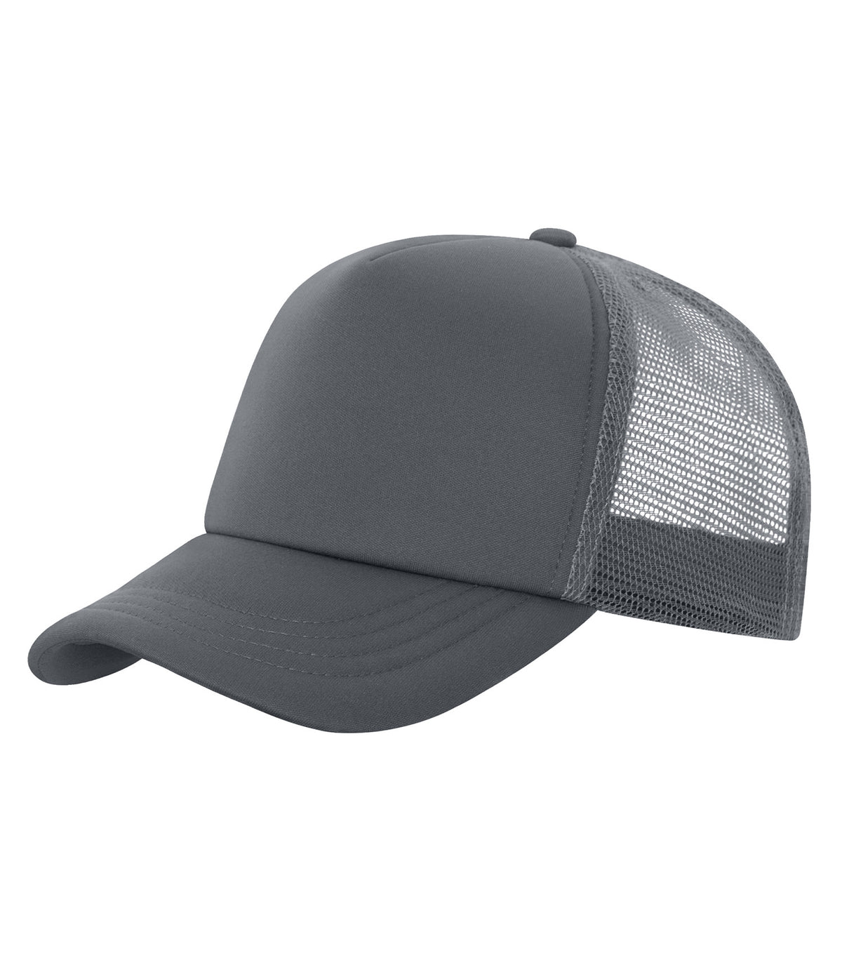 ATC C1327, 5-panel Foam Trucker Cap, Coal Grey/Coal Grey