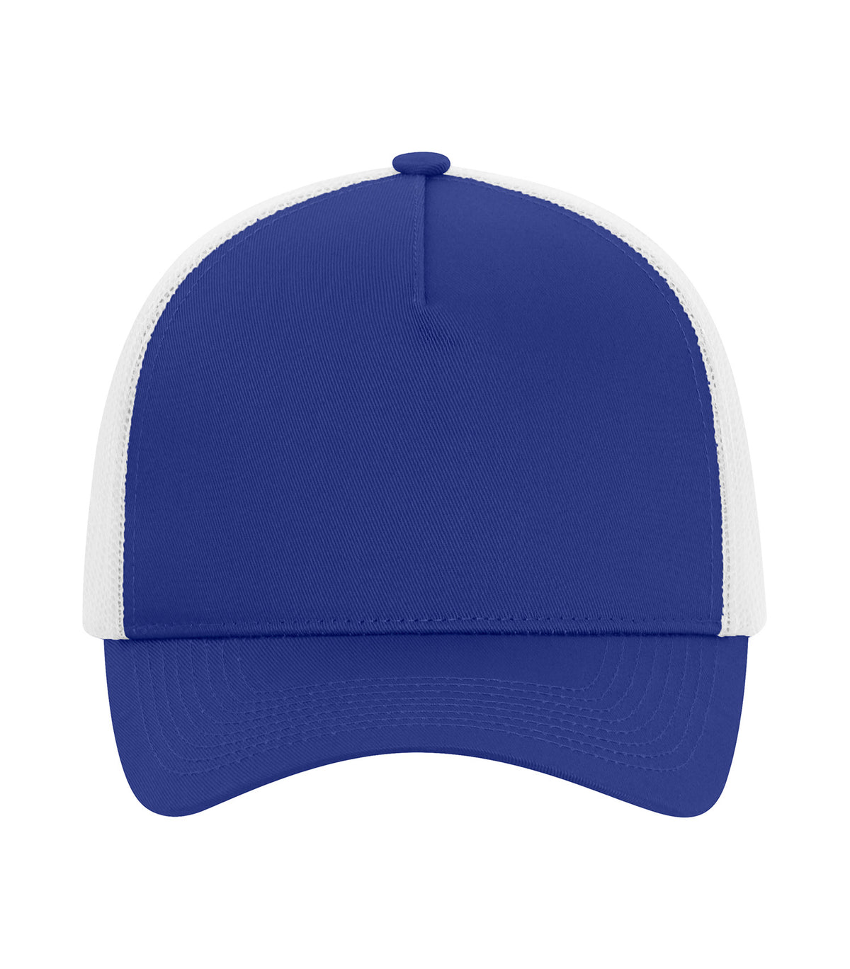 ATC Everyday Collection C1342, Everyday Cotton Twill 5-panel Trucker Cap, Royal/White