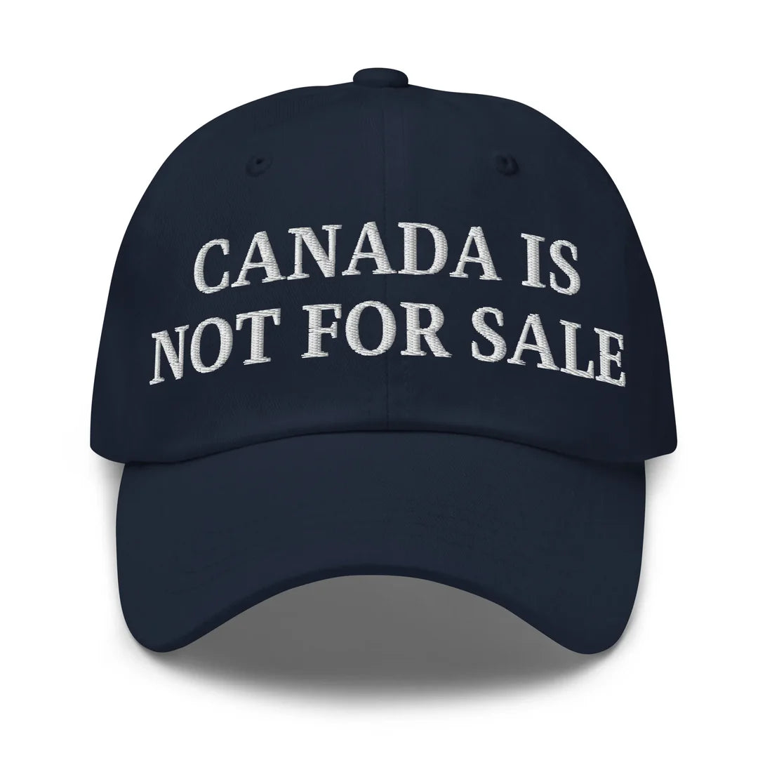 Canada Is Not Forsale - Hat Navy Canada hat hats MCGA navy red