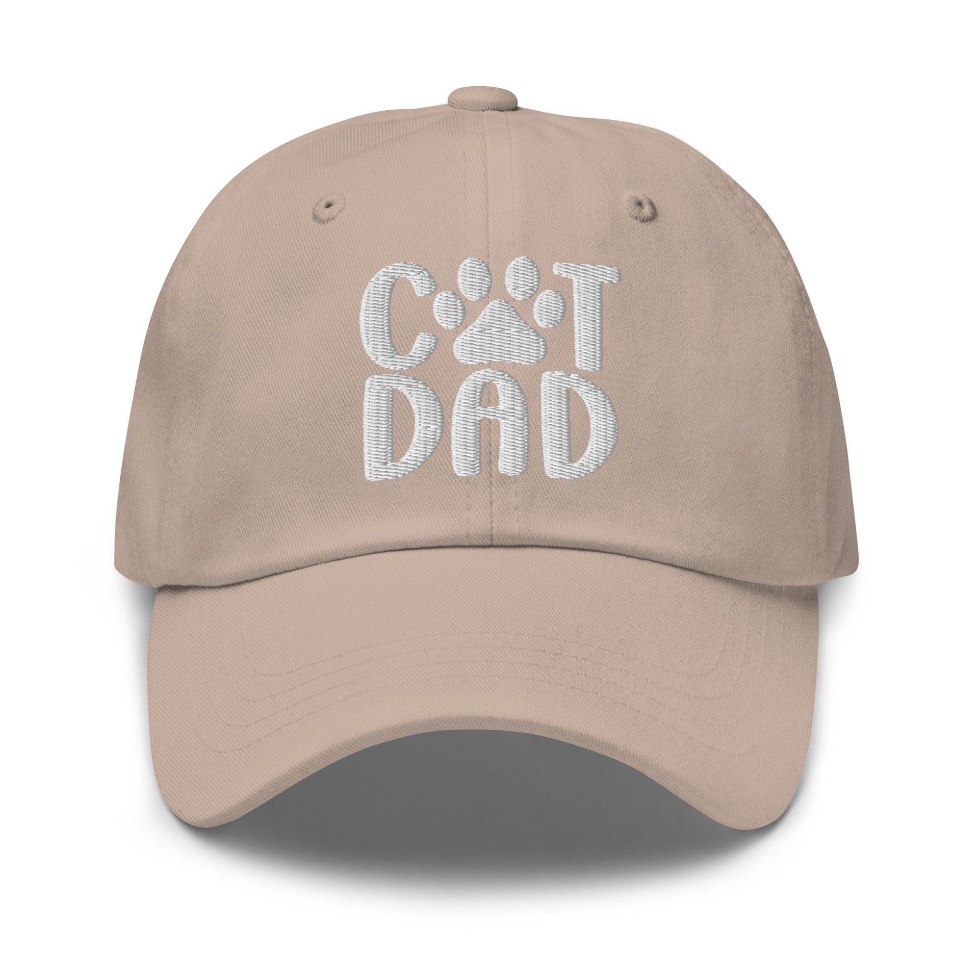 Cat Dad Embroidered Dad Hat Stone Capital Crowns Dad Hats Funny