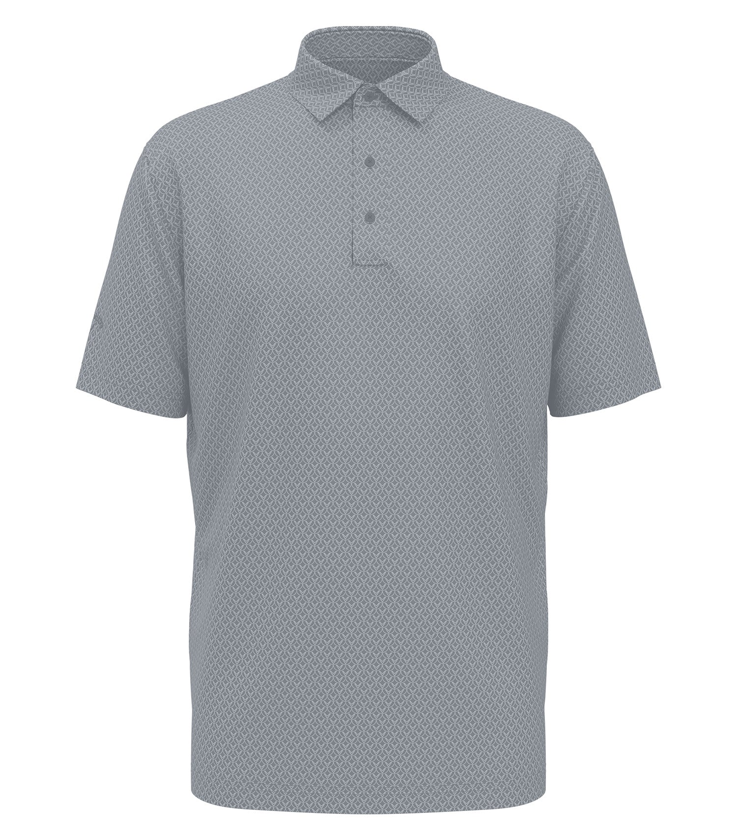 Callaway - CALLAWAY ALL-OVER STITCHED CHEV POLO. - CGM794 Callaway CGM794