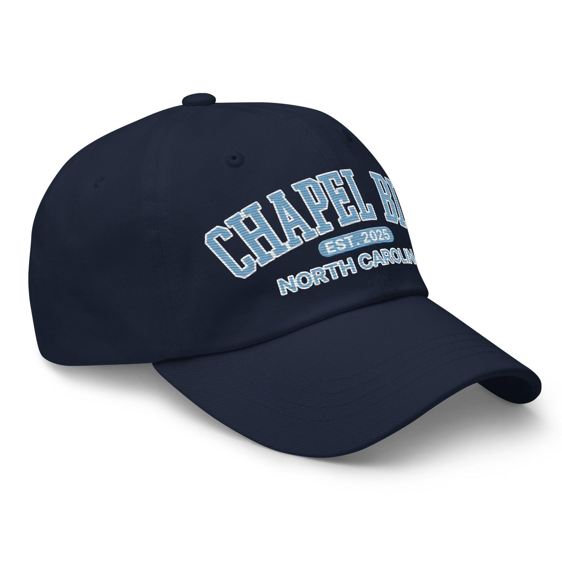 Chapel Bill 2025 Coach Belichick UNC Embroidered Dad Hat Capital Crowns College Dad Hats