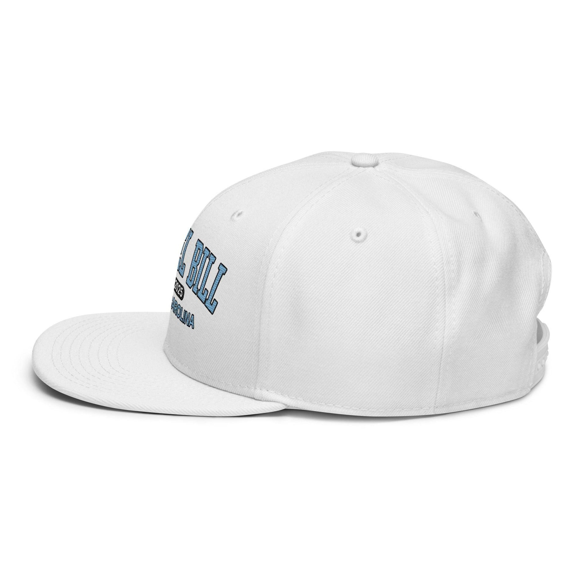 Chapel Bill Belichick Coach UNC Flat Bill Brim Snapback Hat Capital Crowns College Snapback Hats