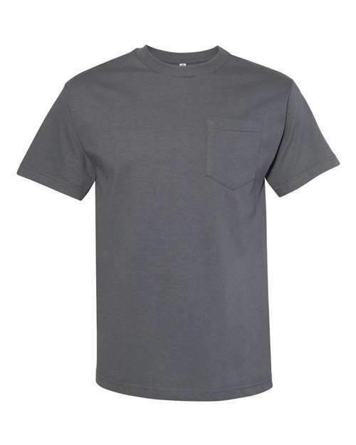 Classic Pocket T-Shirt Charcoal ALSTYLE OOS T-Shirts - Premium