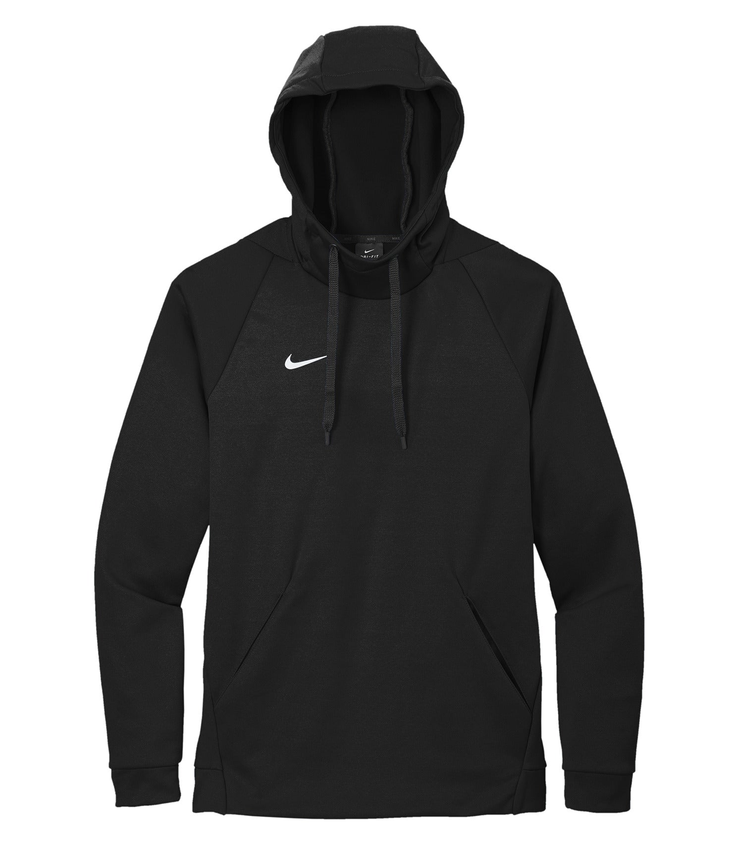 Nike - NIKE Therma-FIT FLEECE PULLOVER HOODIE. - CN9473 Team Black CN9473 Nike
