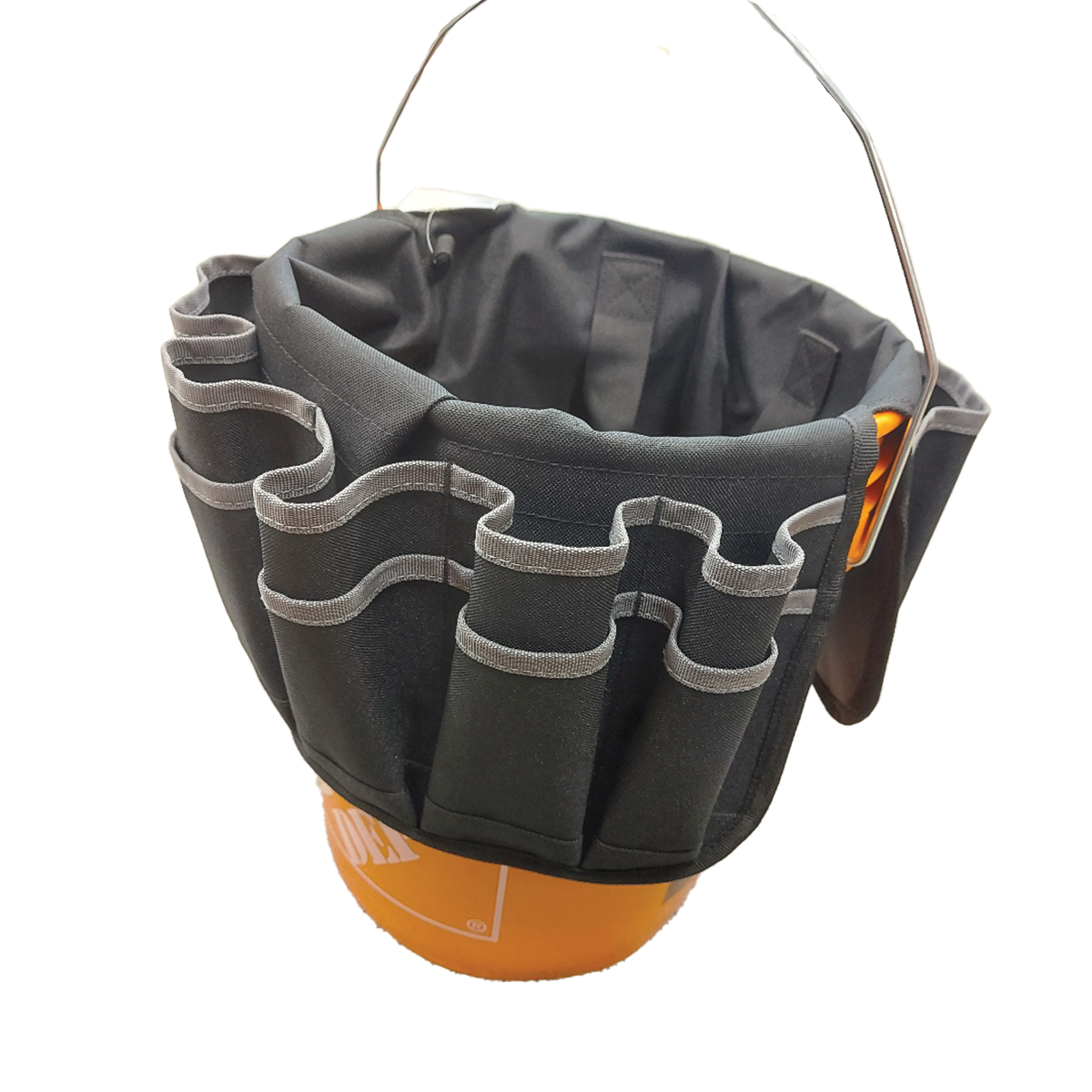 B4280 – Heavy-Duty Professional Tool Tote with Convertible Zipper Bottom and Reinforced Handles 5 gallon bucket tote convertible tool bag Created by Product Upload durable tool storage bag heavy-duty tool tote professional tool organizer reinforced handle tote tool bag tote bags Totes work tool tote Canada
