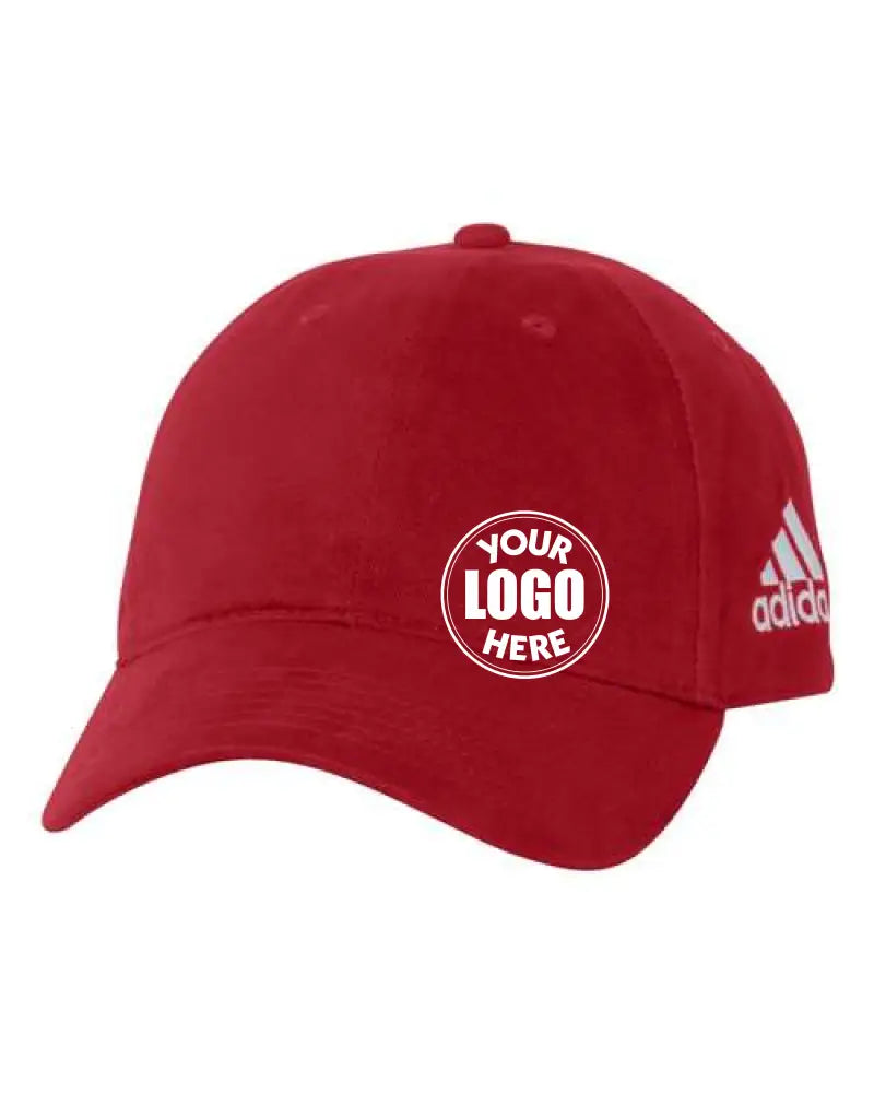 Core Performance Relaxed Cap Power Red Adjustable Adidas Headwear