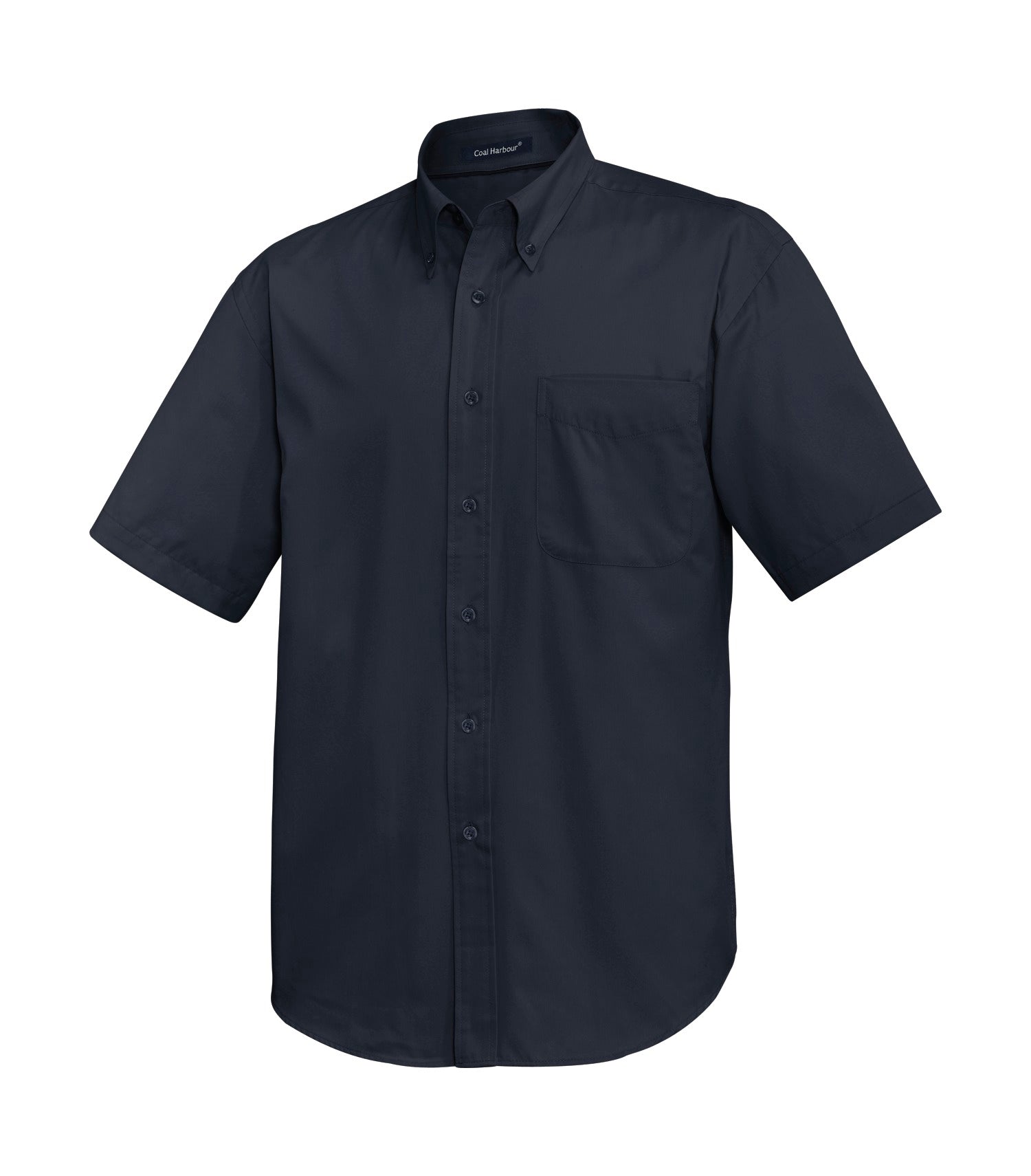 CoalHarbour - DISCONTINUED COAL HARBOUR® EASY CARE BLEND SHORT SLEEVE WOVEN SHIRT. - D510 Classic Navy CoalHarbour D510
