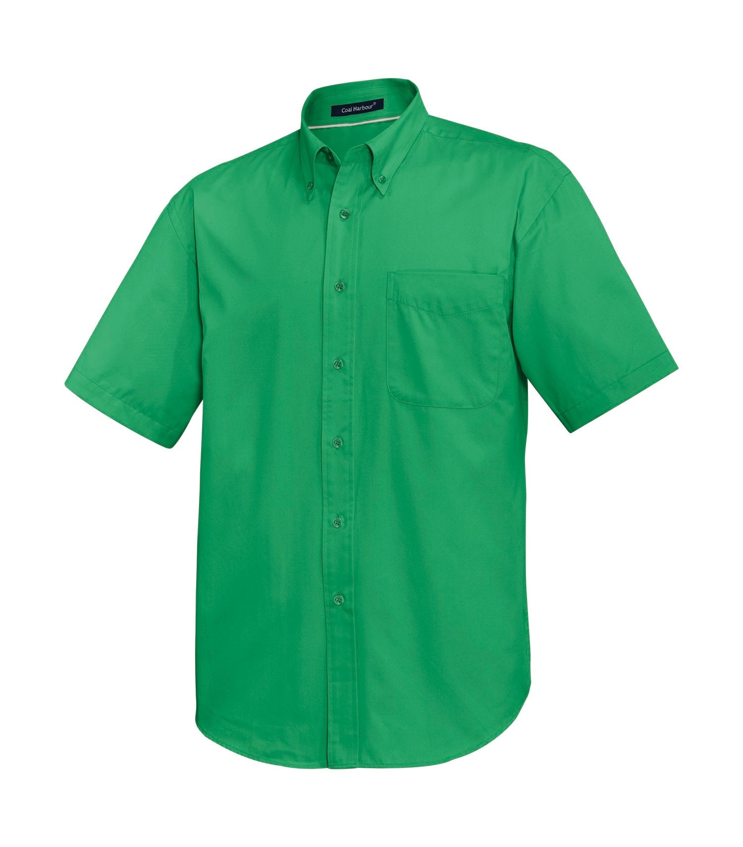 CoalHarbour - DISCONTINUED COAL HARBOUR® EASY CARE BLEND SHORT SLEEVE WOVEN SHIRT. - D510 Court Green CoalHarbour D510