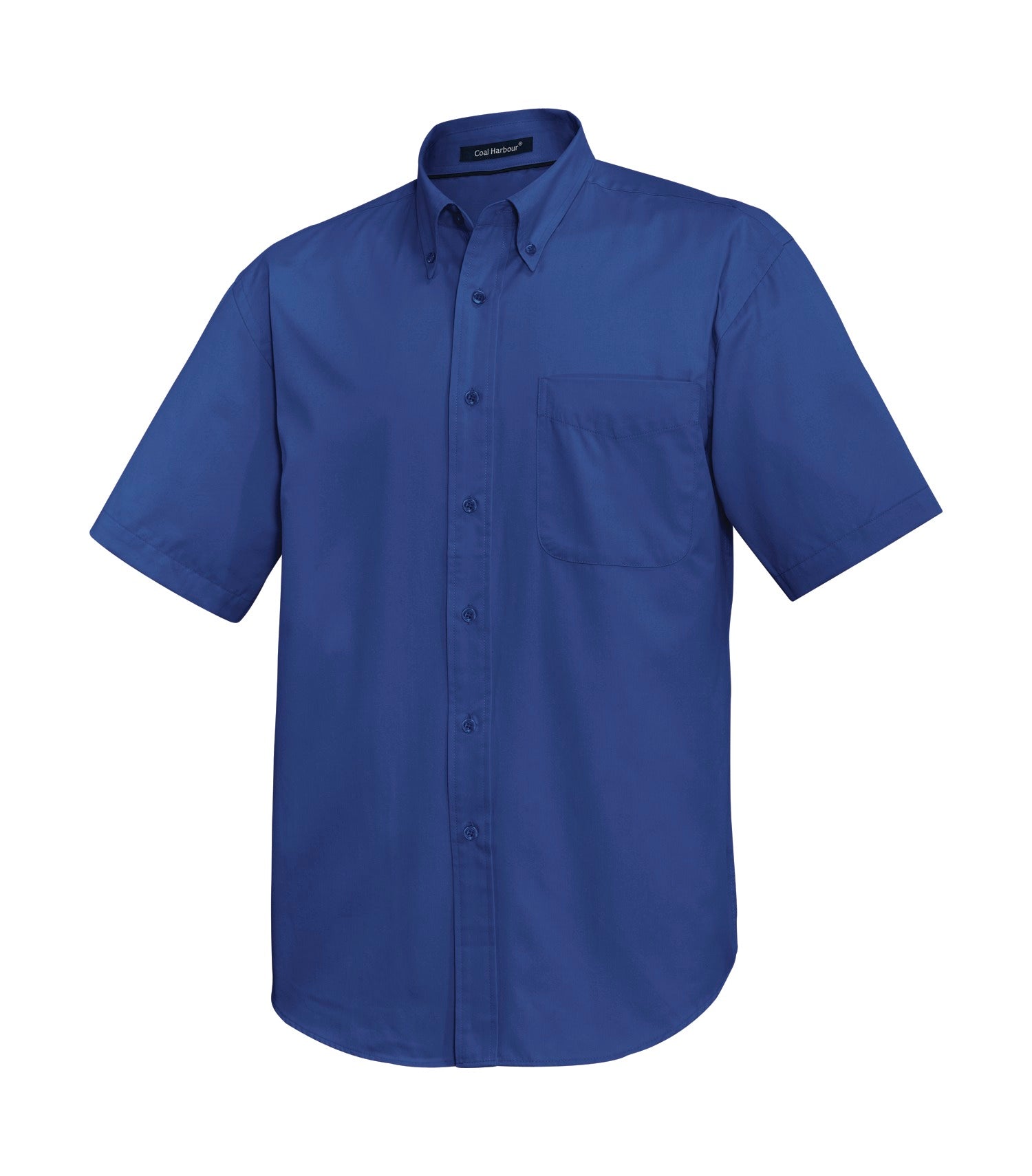 CoalHarbour - DISCONTINUED COAL HARBOUR® EASY CARE BLEND SHORT SLEEVE WOVEN SHIRT. - D510 Royal XS CoalHarbour D510