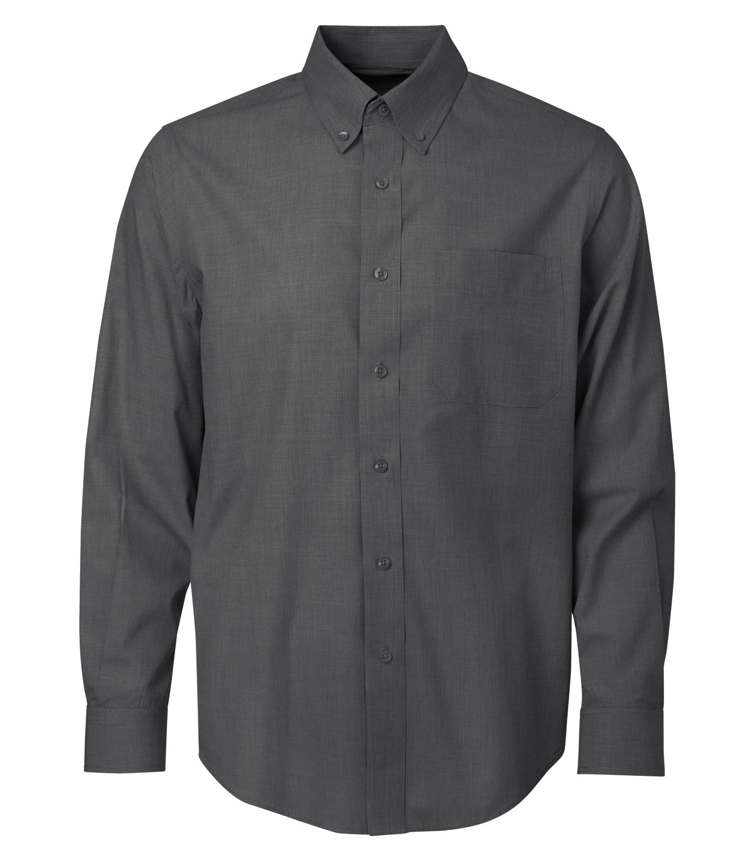 CoalHarbour - COAL HARBOUR® TEXTURED CROSSHATCH WOVEN SHIRT. - D6004 Soft Black CoalHarbour D6004