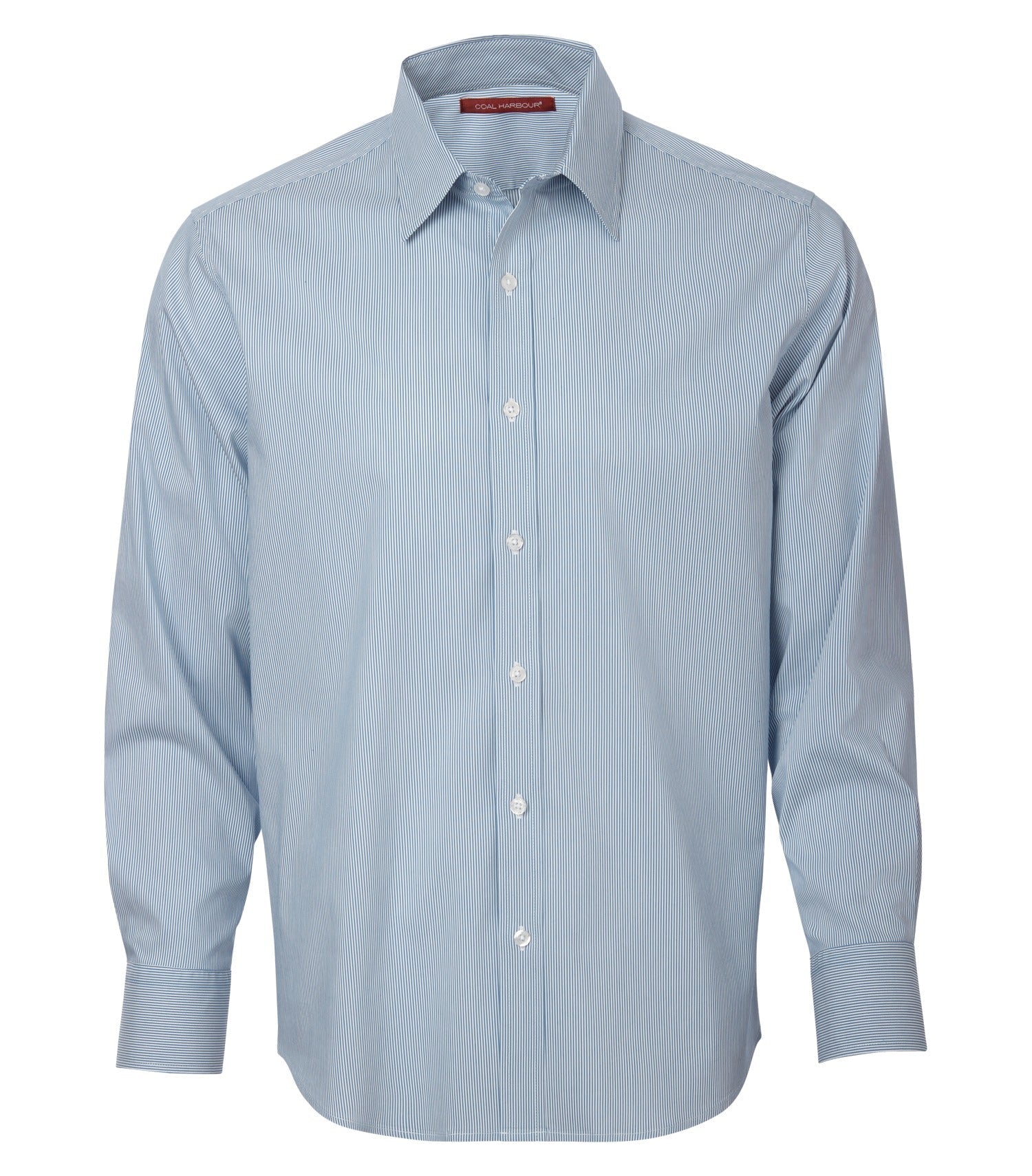 CoalHarbour - COAL HARBOUR® MINI STRIPE STRETCH WOVEN SHIRT. - D6006 Moonlight Blue CoalHarbour D6006