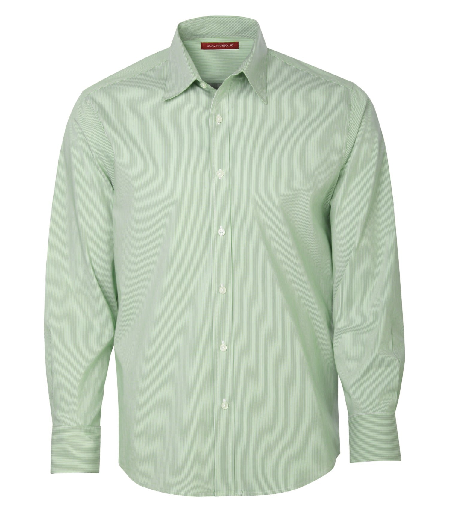 CoalHarbour - COAL HARBOUR® MINI STRIPE STRETCH WOVEN SHIRT. - D6006 Wintergreen CoalHarbour D6006