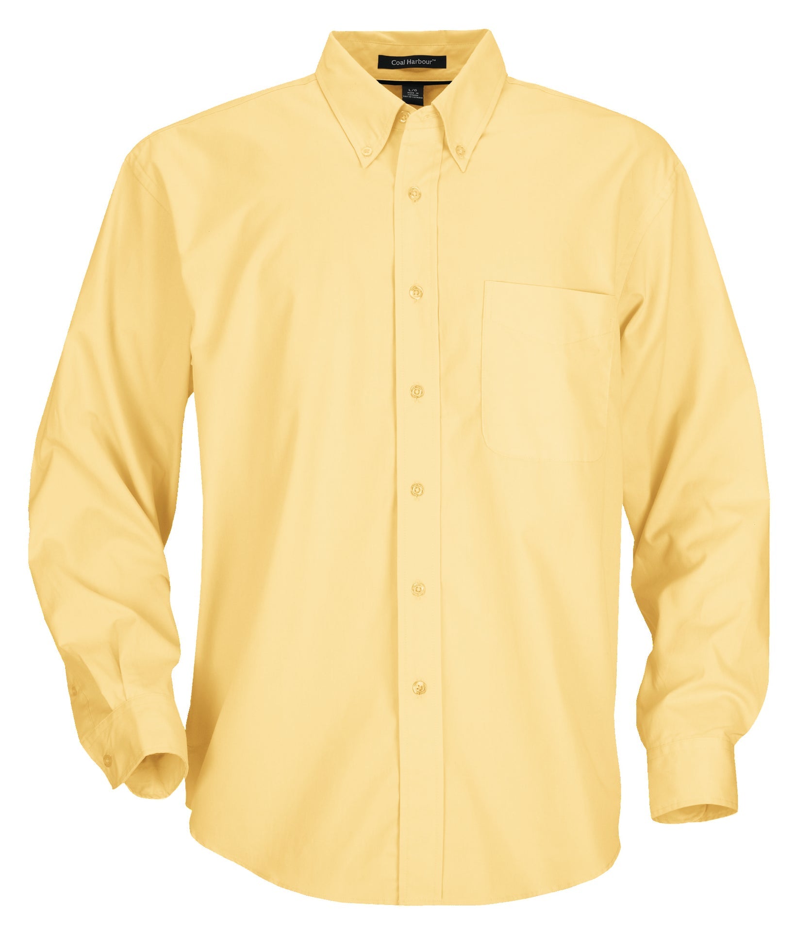 CoalHarbour - DISCONTINUED COAL HARBOUR® EASY CARE BLEND LONG SLEEVE WOVEN SHIRT. - D610 Butter CoalHarbour D610