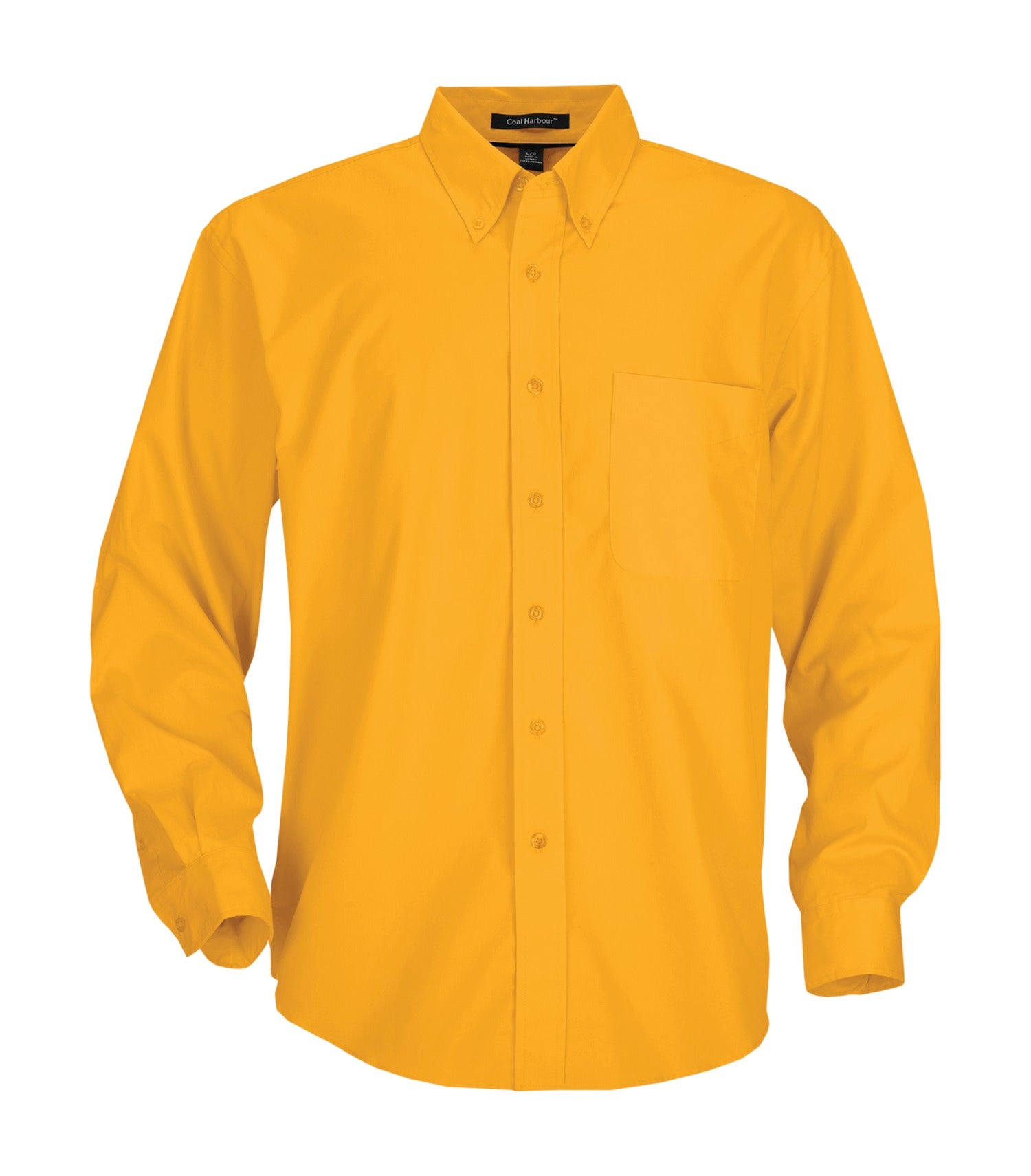 CoalHarbour - DISCONTINUED COAL HARBOUR® EASY CARE BLEND LONG SLEEVE WOVEN SHIRT. - D610 Athletic Gold CoalHarbour D610