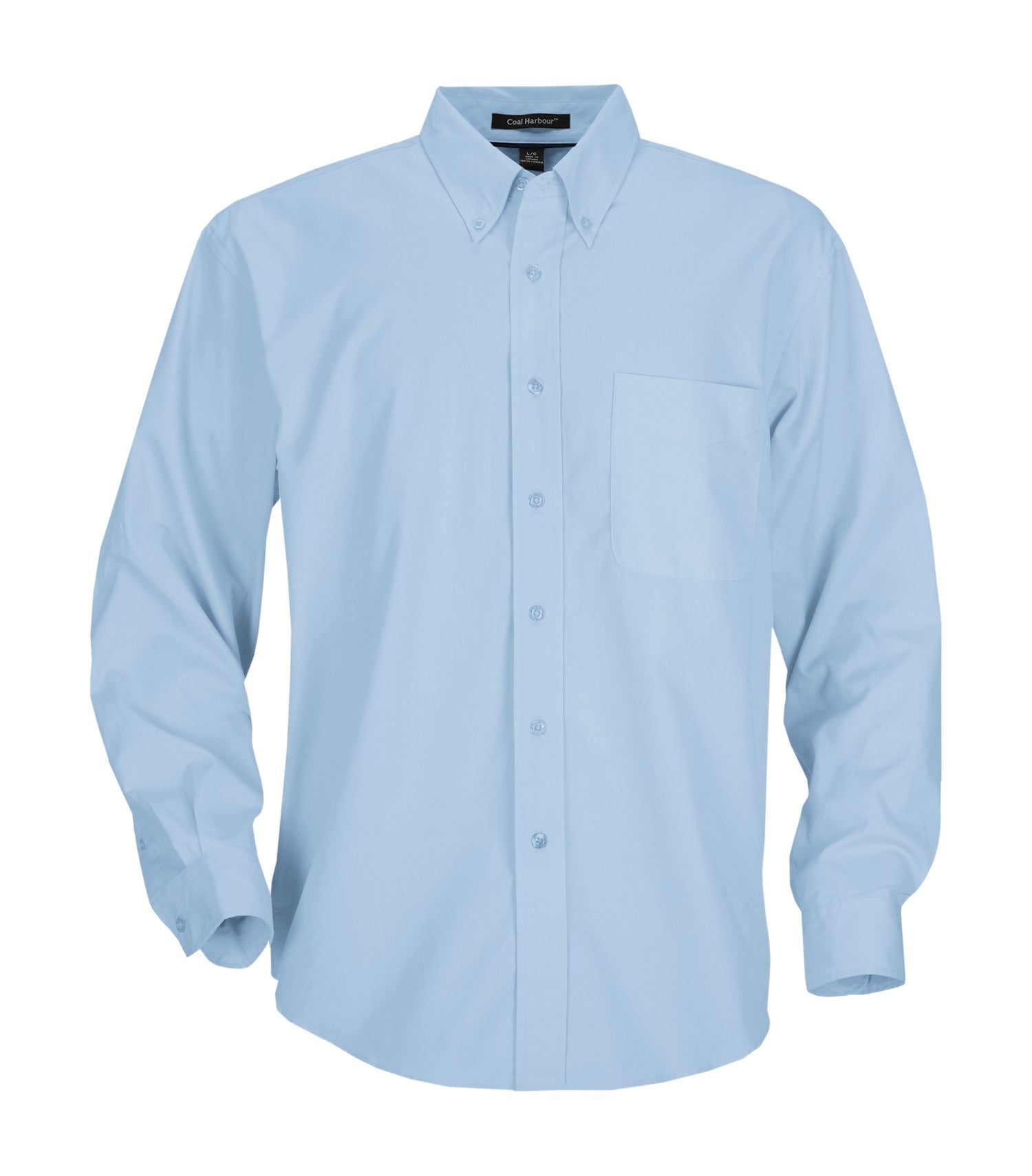 CoalHarbour - DISCONTINUED COAL HARBOUR® EASY CARE BLEND LONG SLEEVE WOVEN SHIRT. - D610 Light Blue CoalHarbour D610