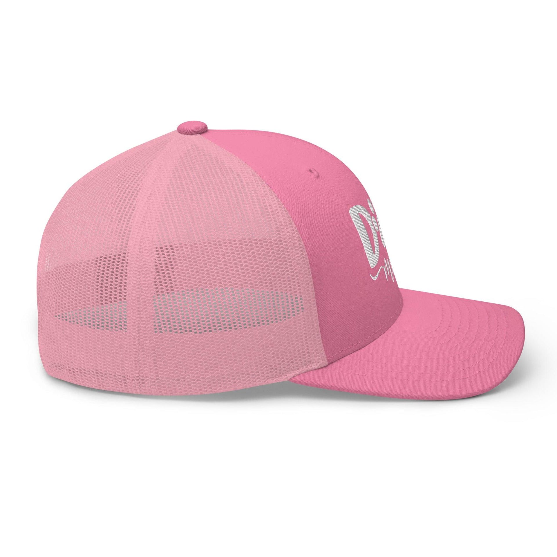Dog Mom Embroidered Mesh Trucker Hat Capital Crowns Funny Trucker Hats