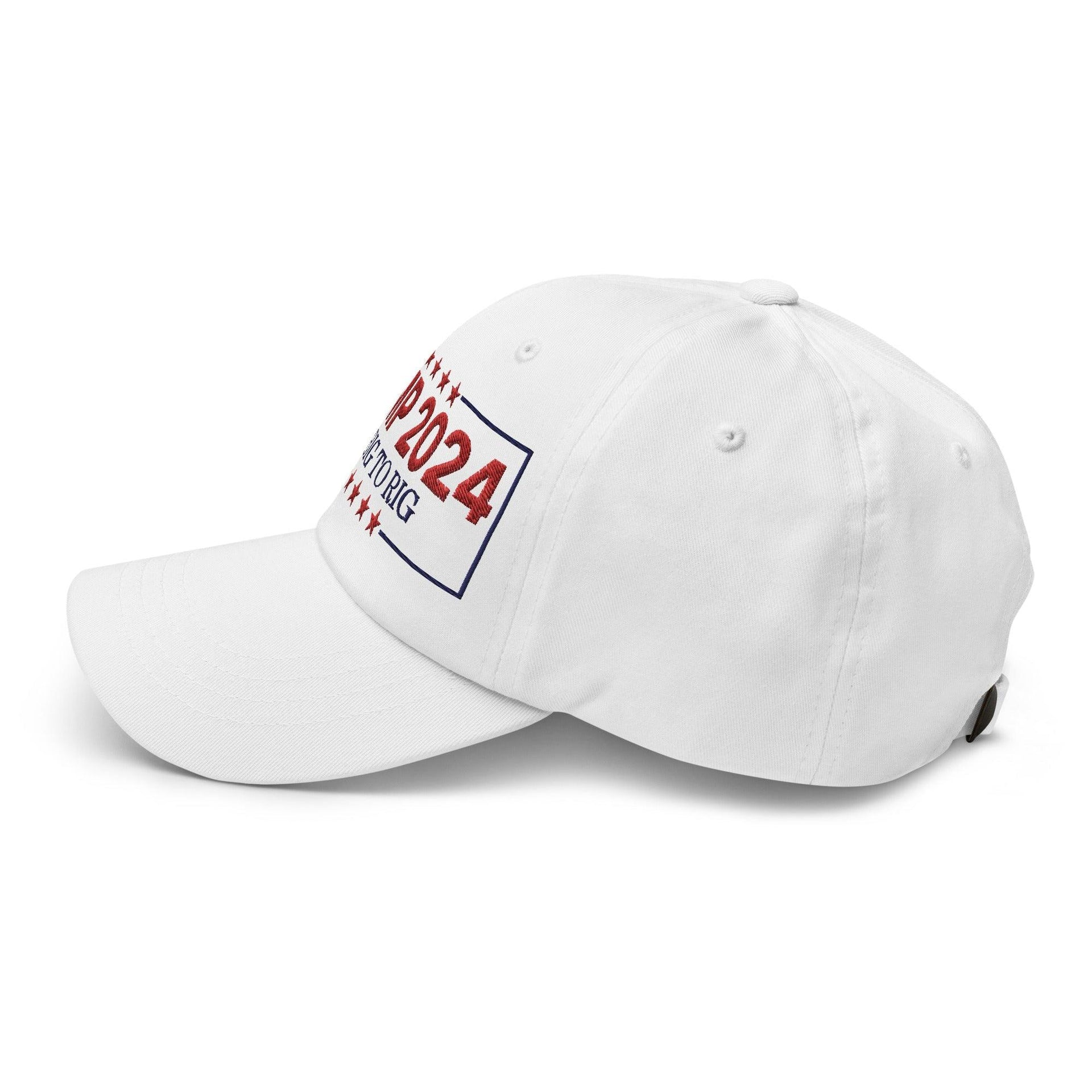Donald Trump 2024 Too Big to Rig Dad Hat Capital Crowns Conservative Dad Hats LADs