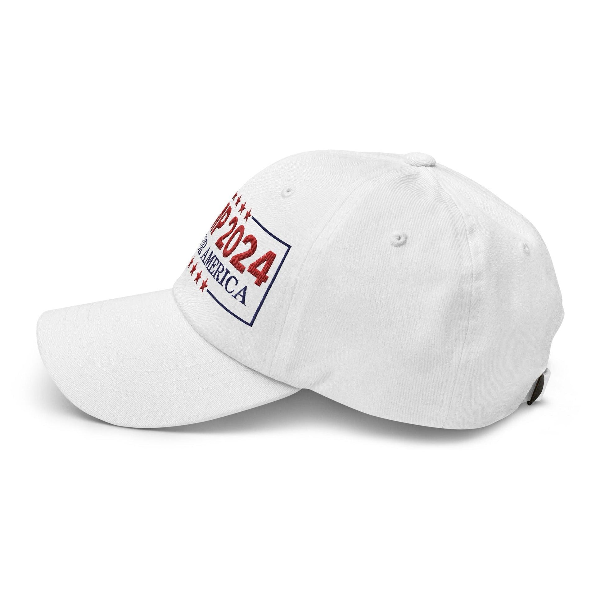 Donald Trump 2024 Fight For America Dad Hat Capital Crowns Conservative Dad Hats LADs