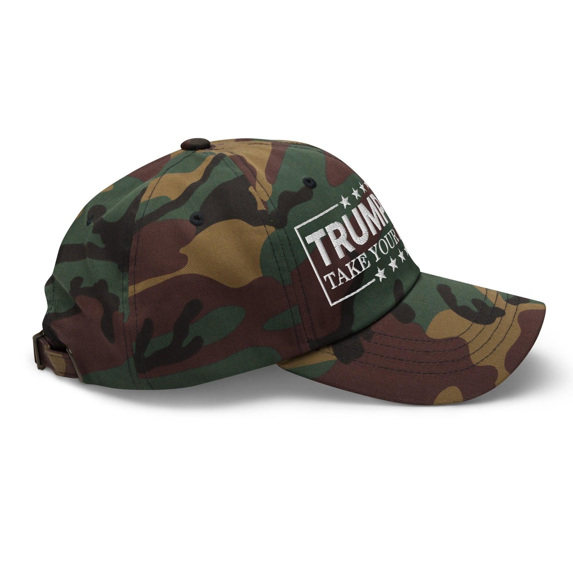 Donald Trump 2024 Take Your Best Shot Dad Hat Capital Crowns Conservative Dad Hats LADs