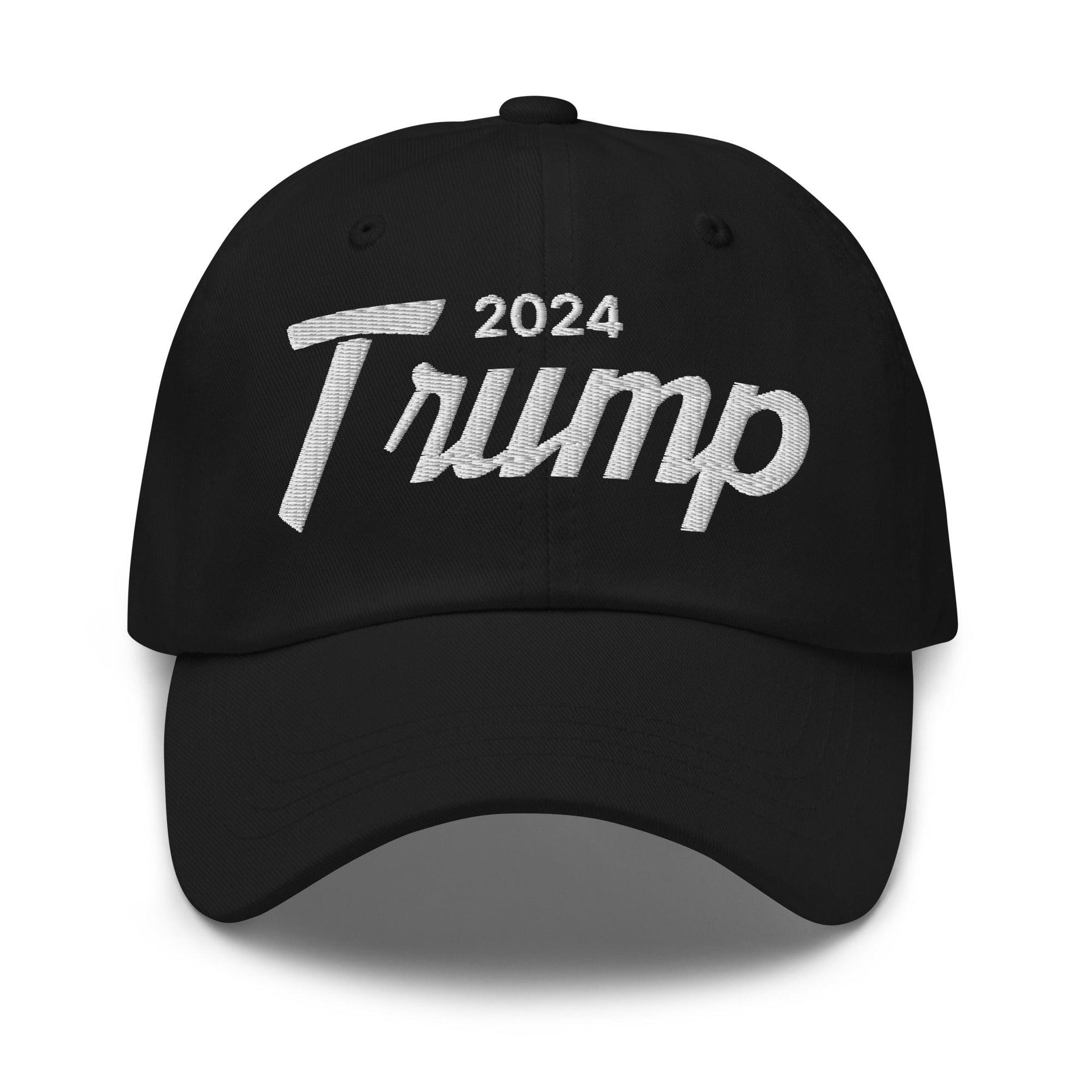 Donald Trump 2024 Vintage Sports Dad Hat Black Capital Crowns Conservative Dad Hats LADs Trucker Hats