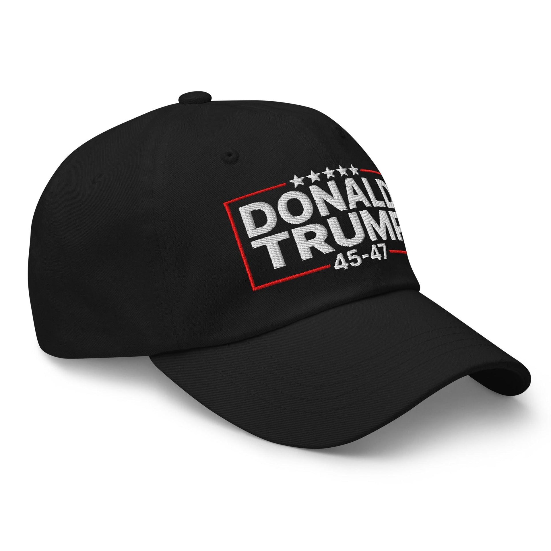 Donald Trump 45-47 Embroidered Dad Hat Capital Crowns Conservative Dad Hats LADs