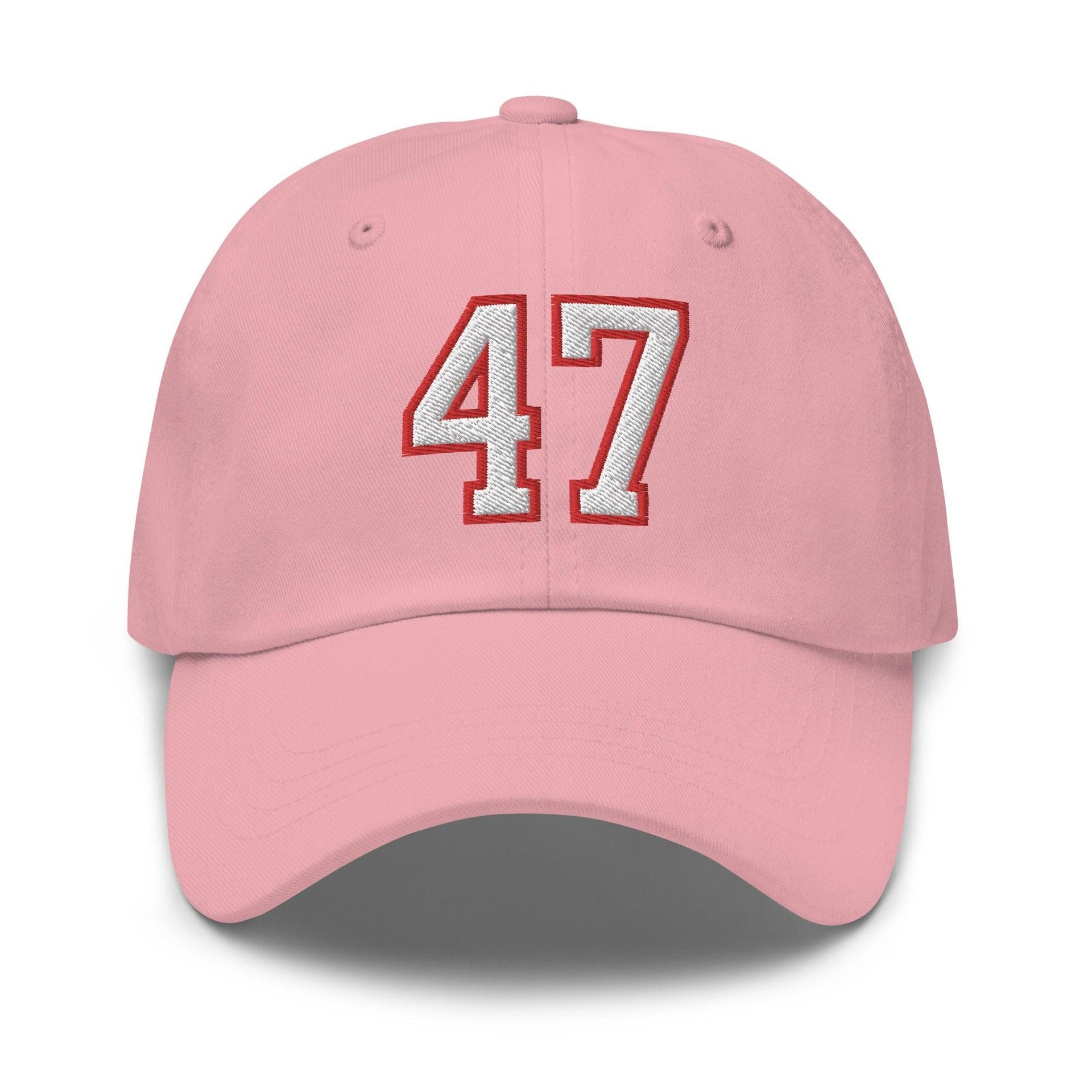 Donald Trump 47 Dad Hat Pink Capital Crowns Conservative Dad Hats LADs