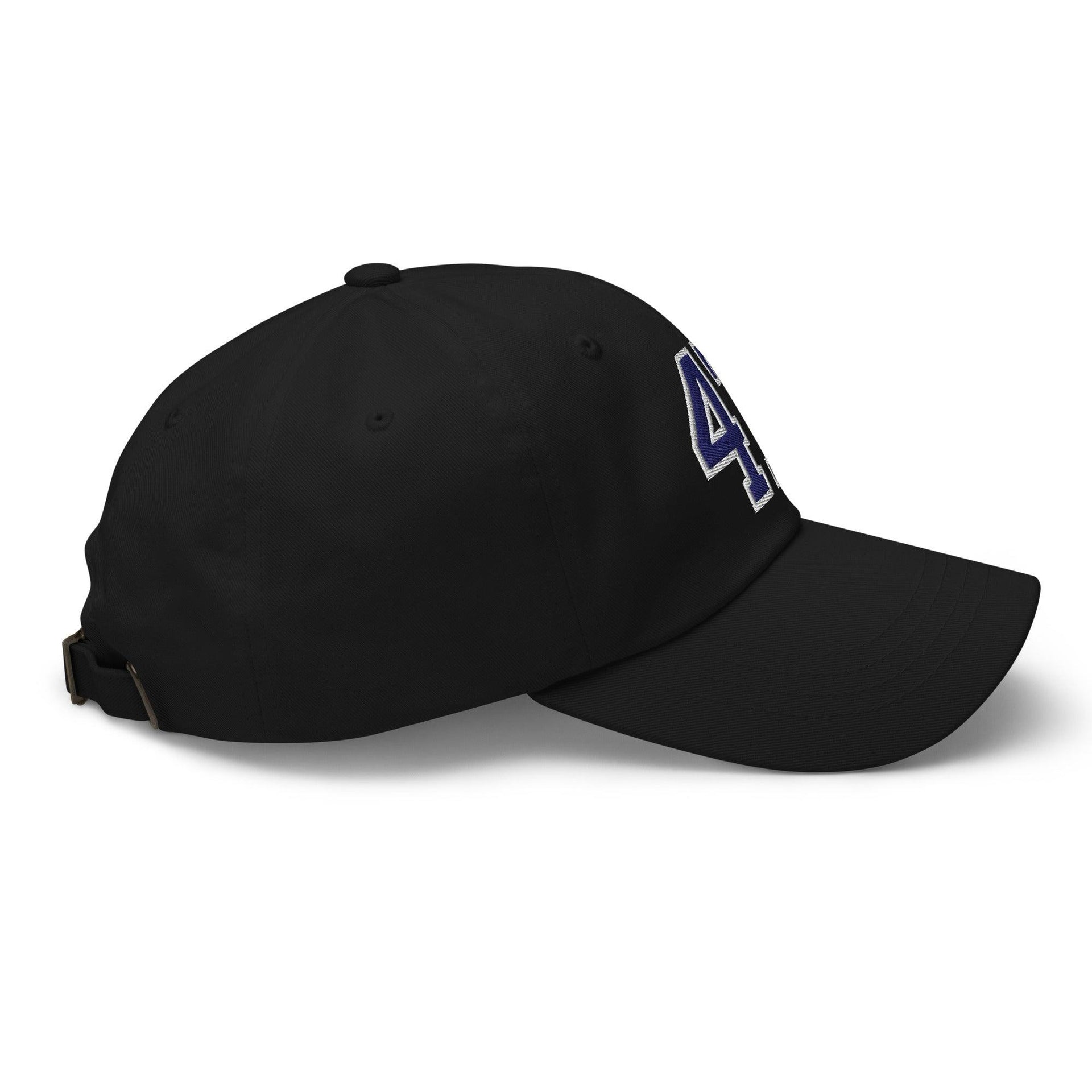 Donald Trump 47 Embroidered Dad Hat Blue/White Capital Crowns Conservative Dad Hats LADs
