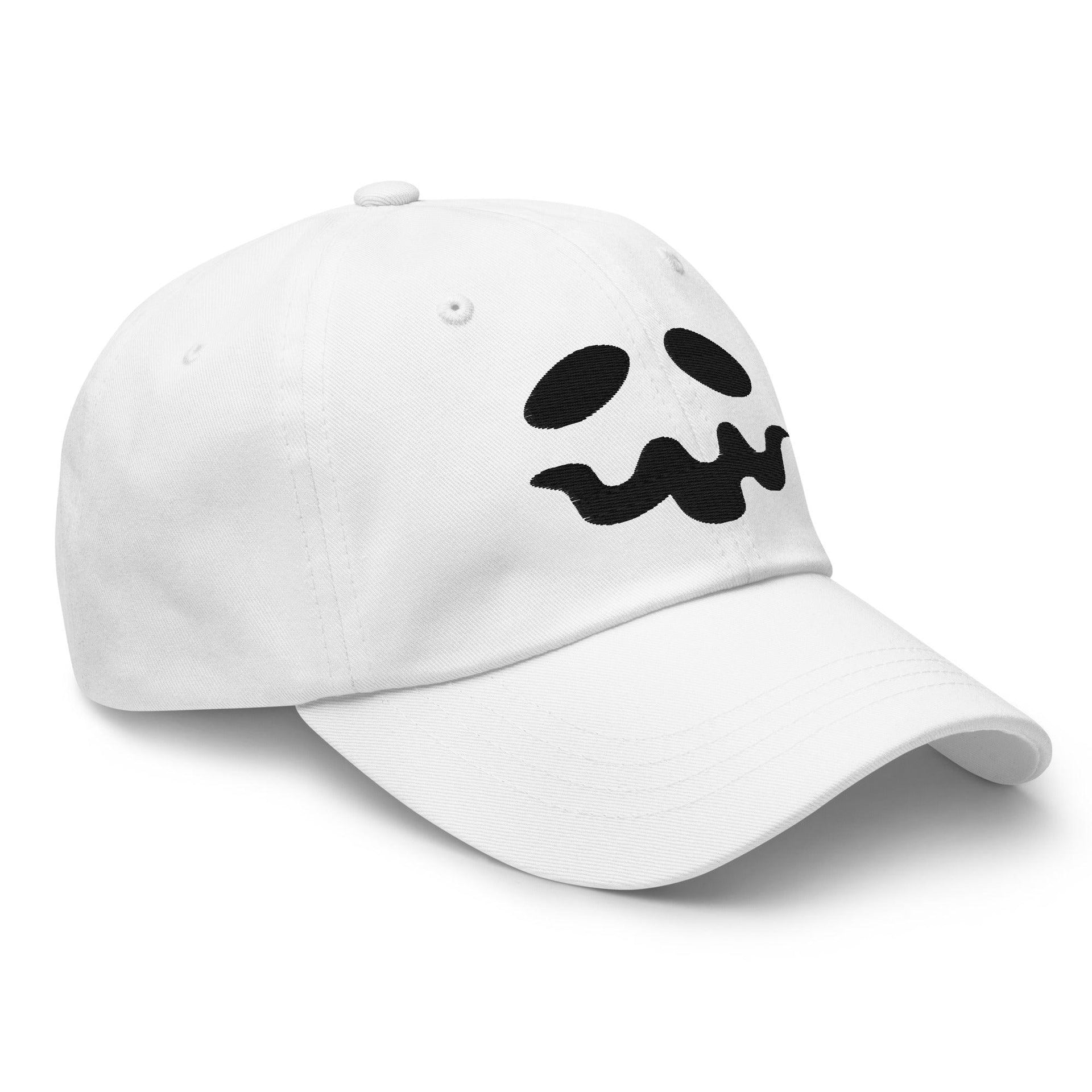 Donald Trump Ghost Halloween Dad Hat Capital Crowns Conservative Dad Hats Halloween LADs Trump Halloween White