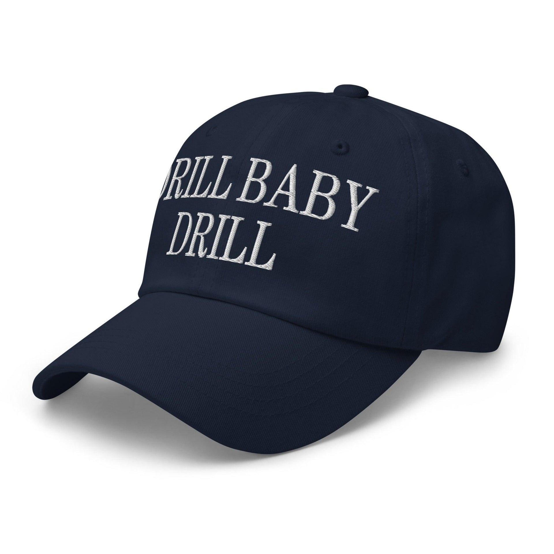Drill Baby Drill Golf Dad Hat Capital Crowns Conservative Dad Hats