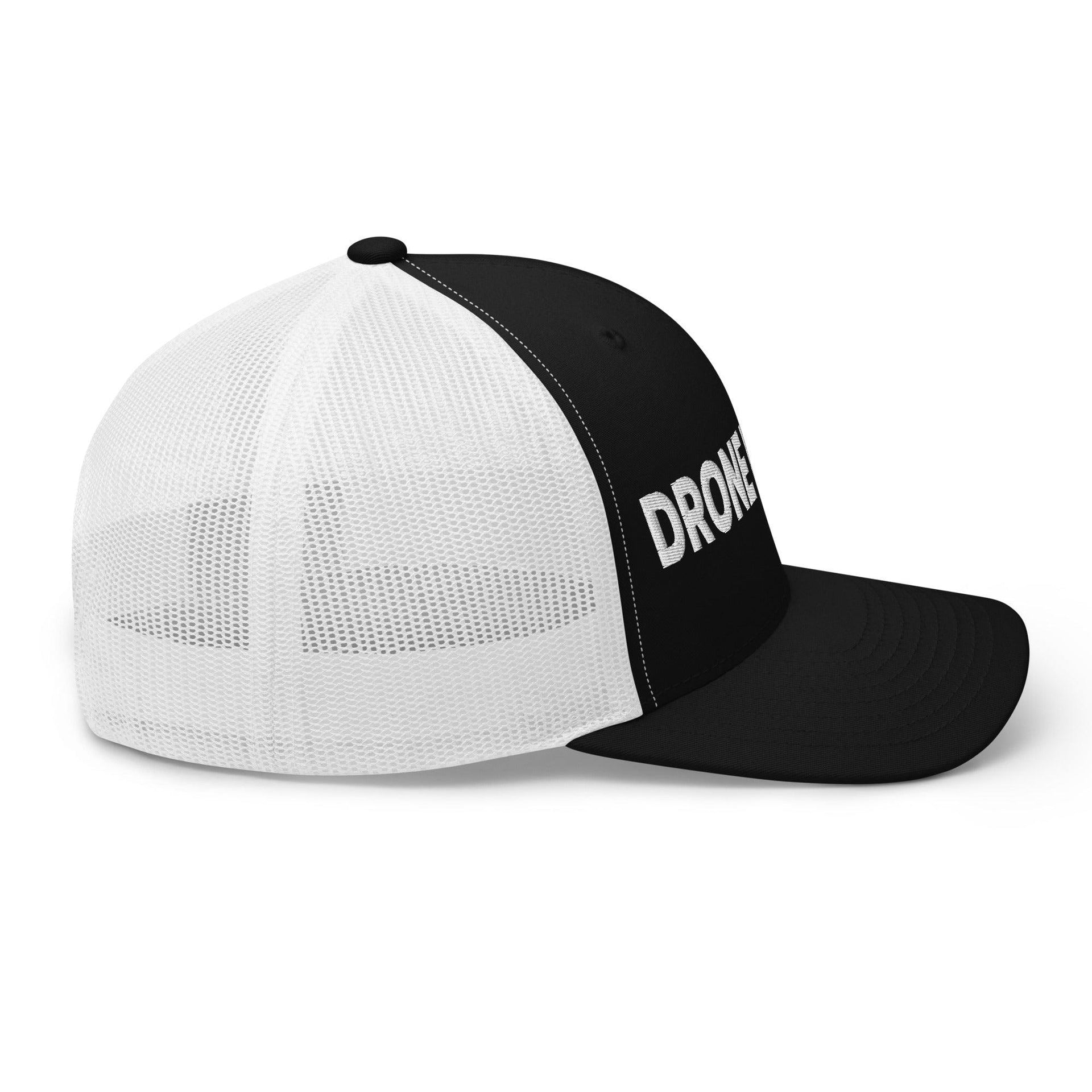 Drone Hunter Embroidered Mesh Trucker Hat Capital Crowns Funny Trucker Hats