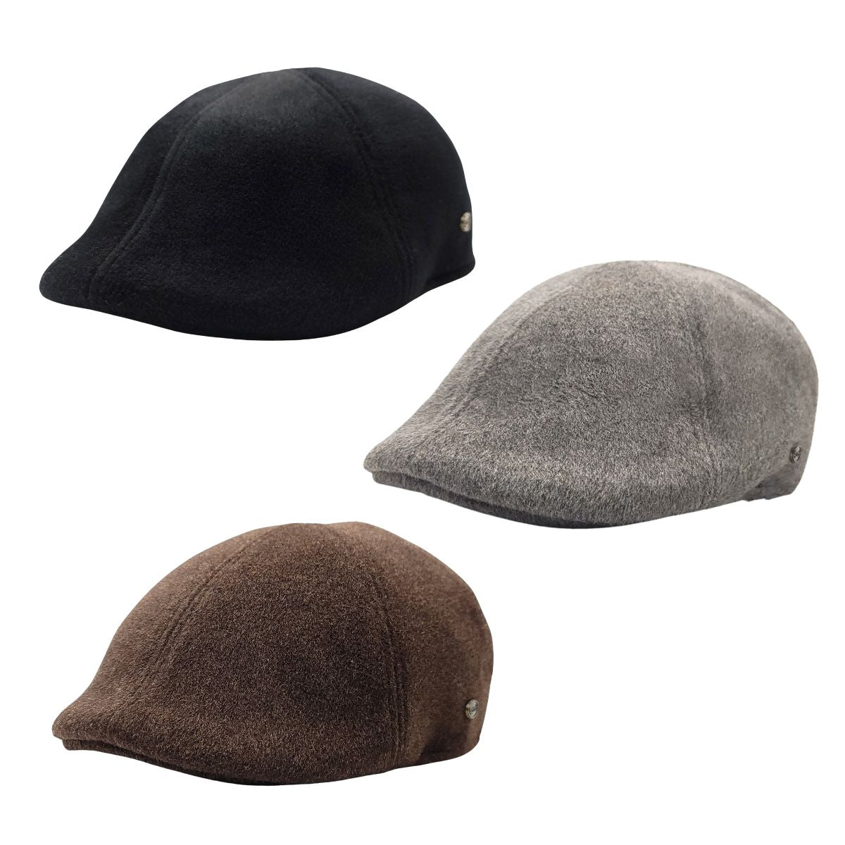 Brushed Wool Duckbill Ivy Hat - IV7063, 100% Wool, 2 sizes Fashion Hat